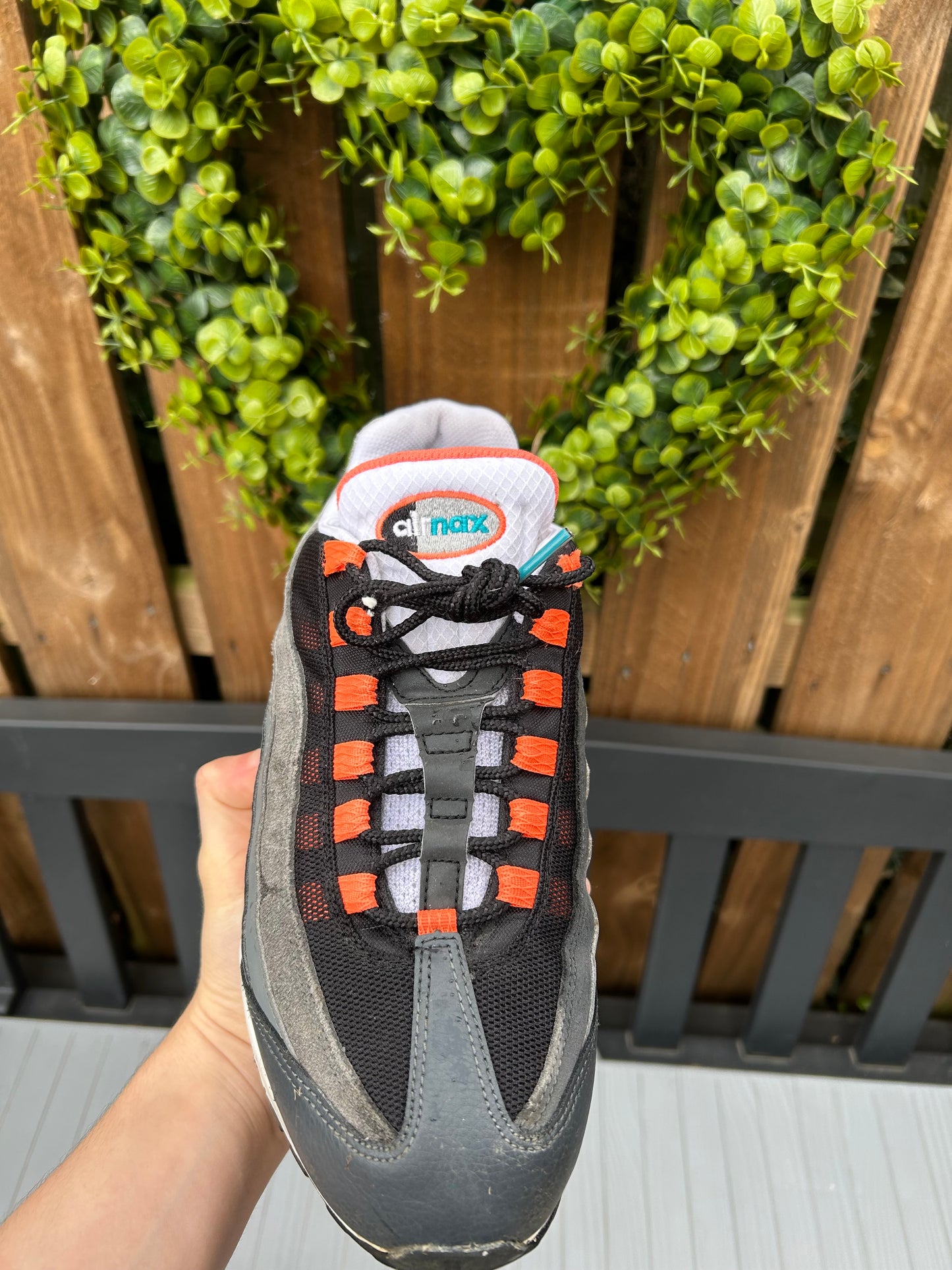 Nike air max 95 “Orange/blue” Uk 8