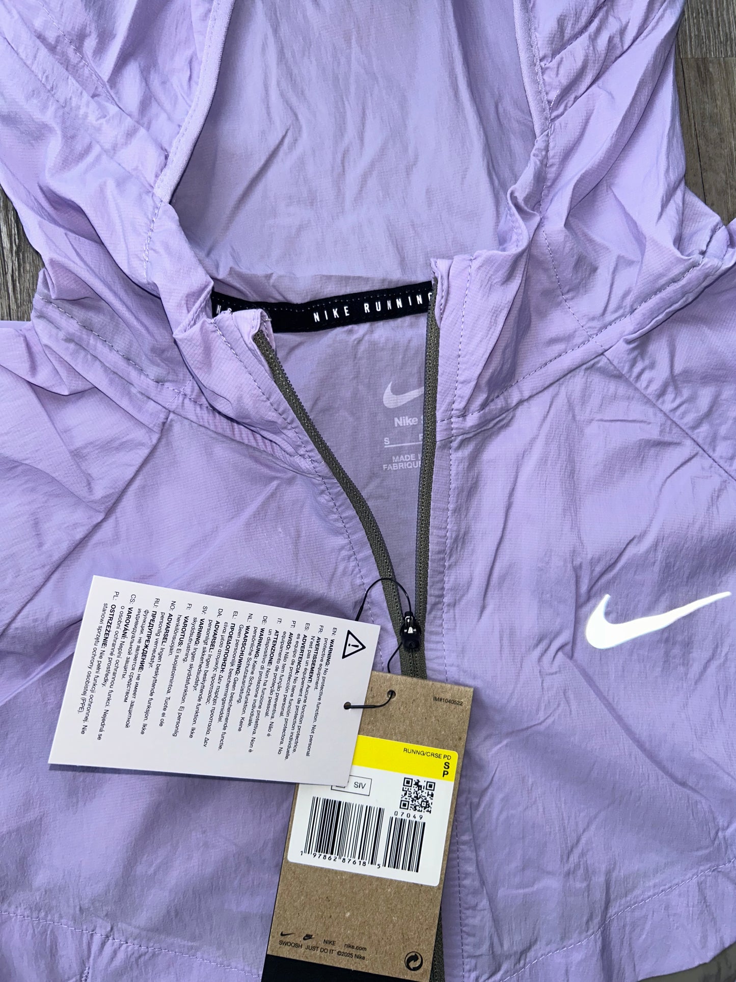 Nike stride jacket “Lilac”