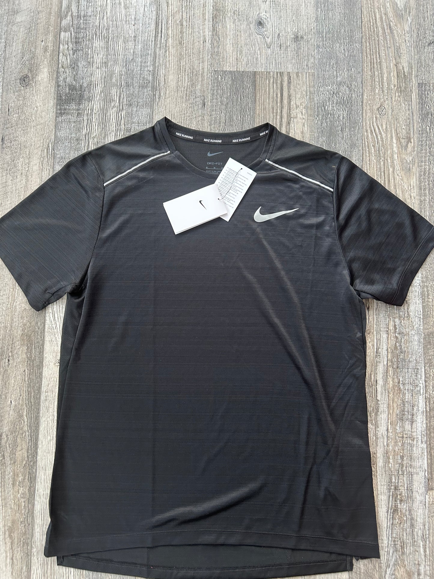 Nike miler 1.0 t shirt “Black”
