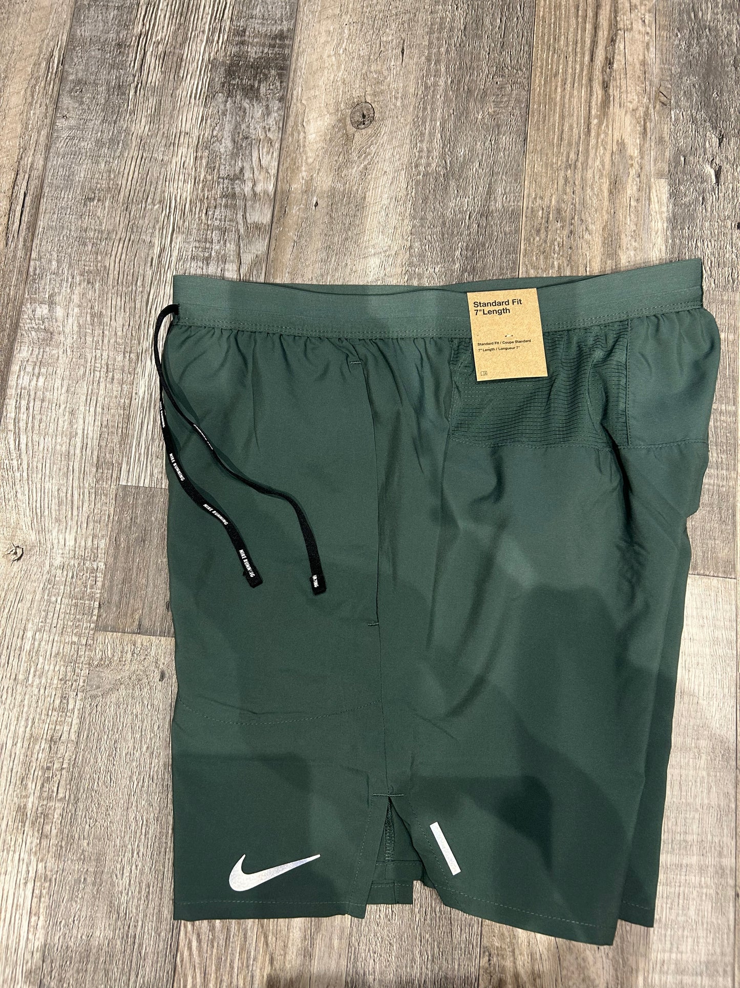 Nike flex stride shorts “7” Teal Green