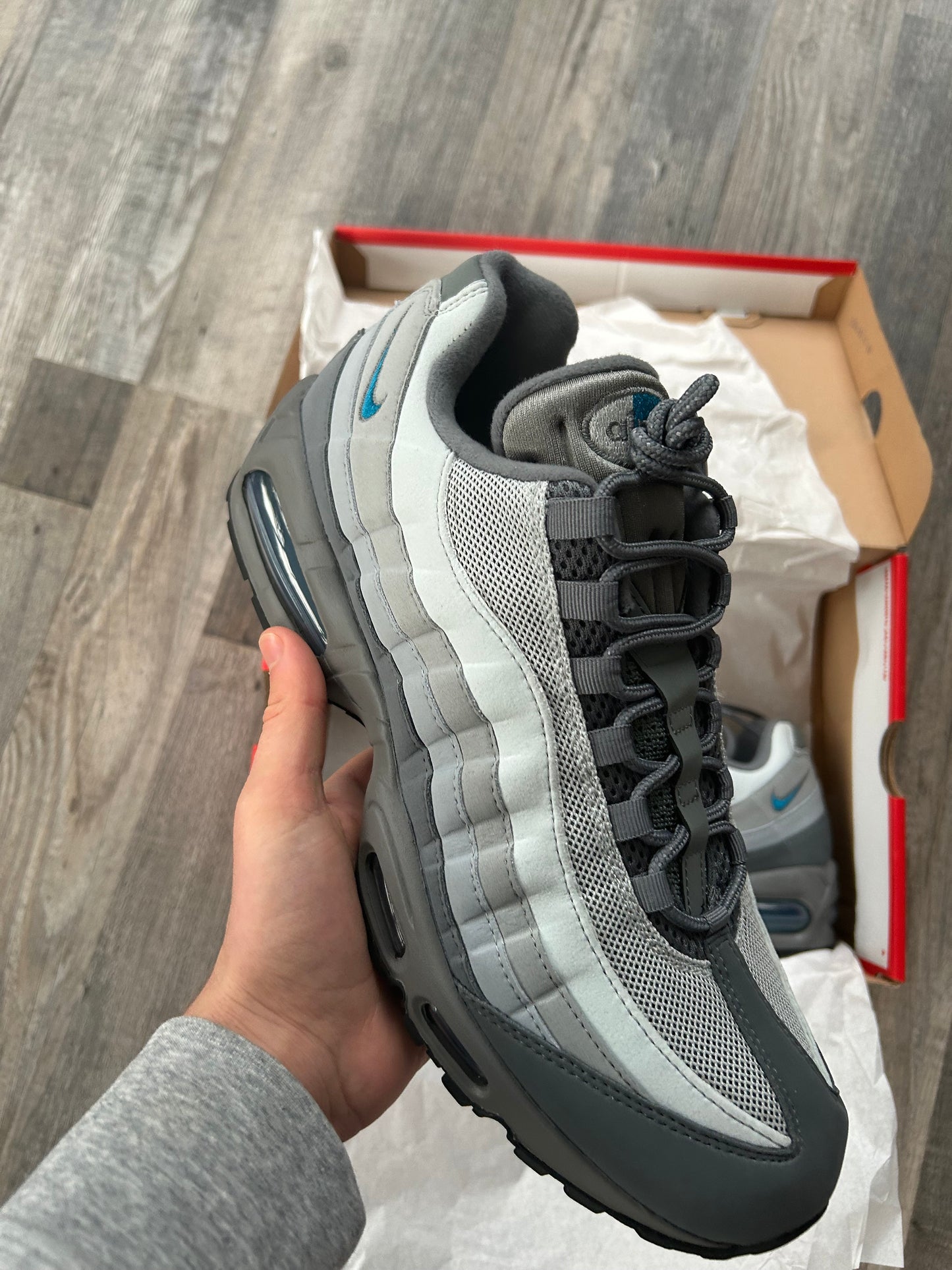 Nike air max 95 “Smoke grey/abyss blue”