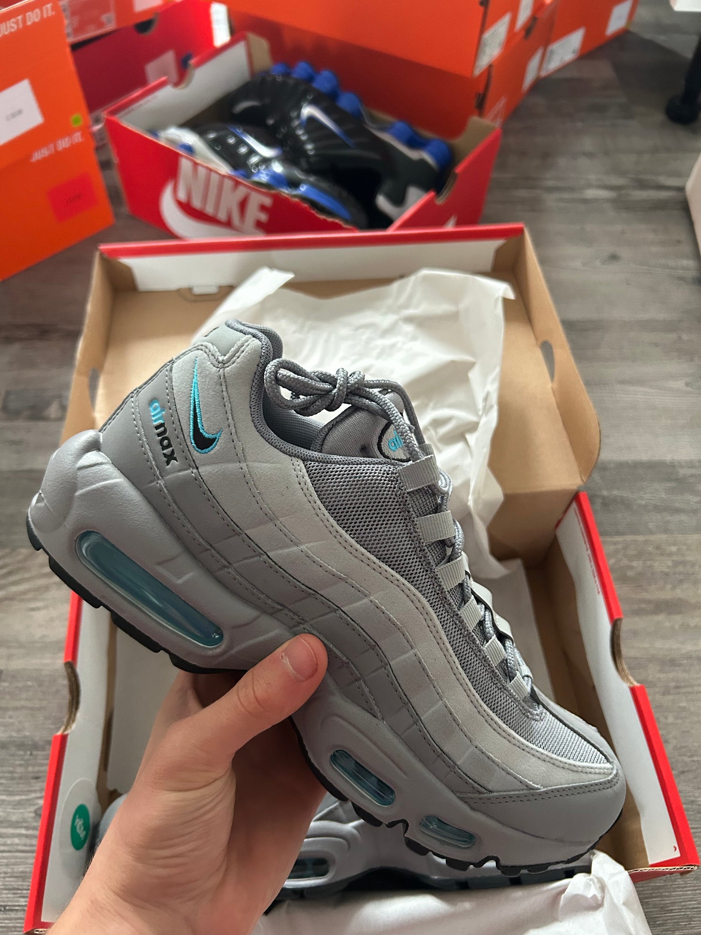 Nike air max 95 “Grey/blue”