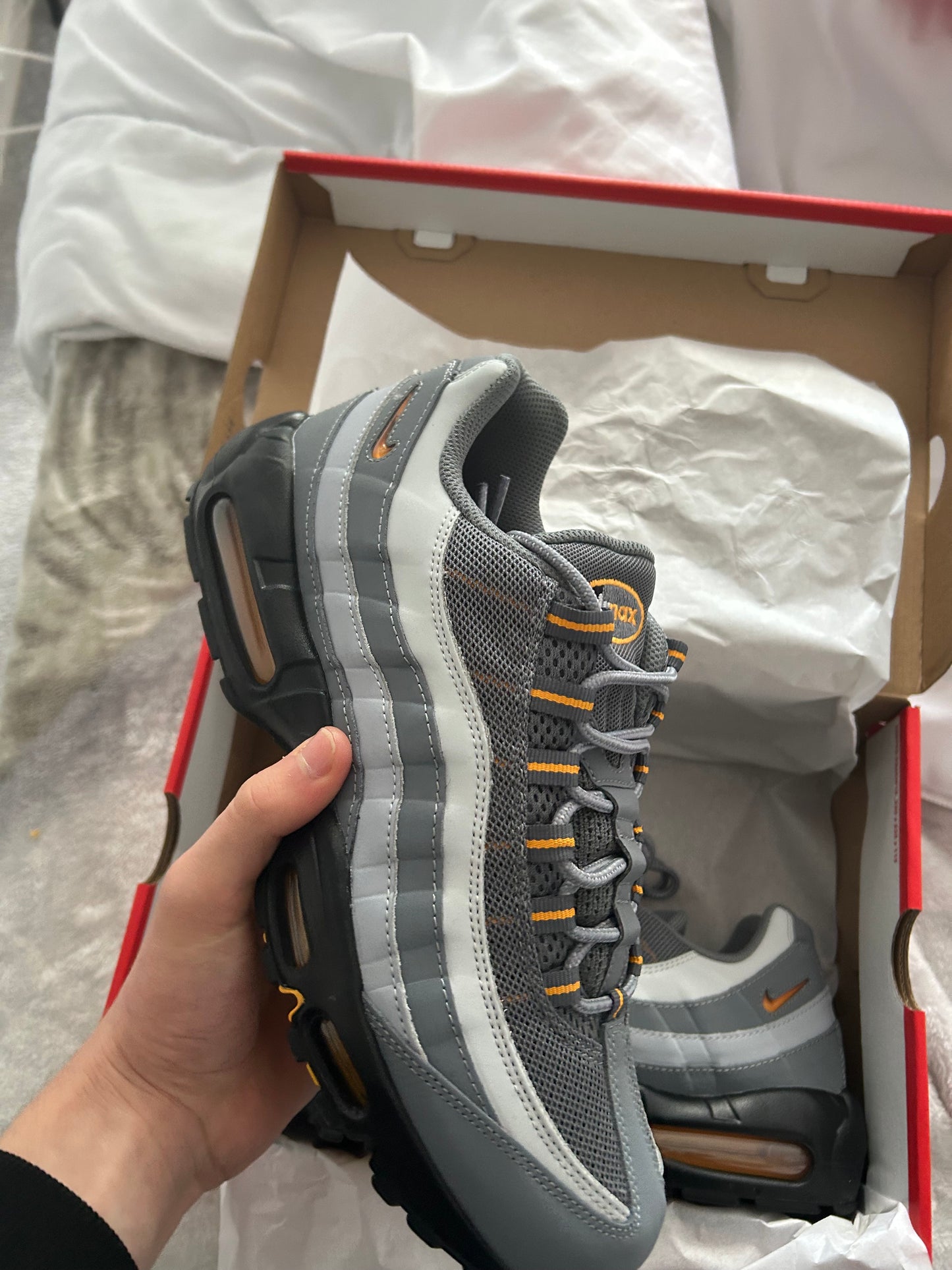 Nike air max 95 sundial wolf grey