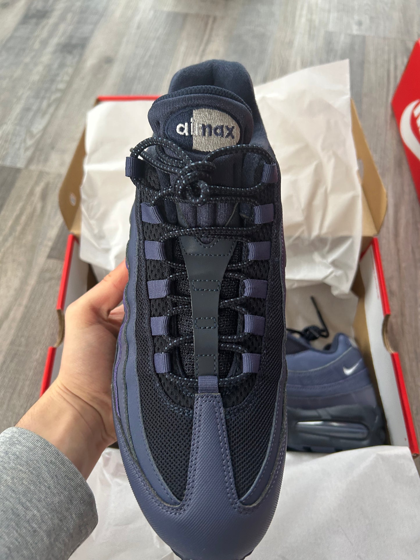Nike air max 95 “Purple/wolf grey”