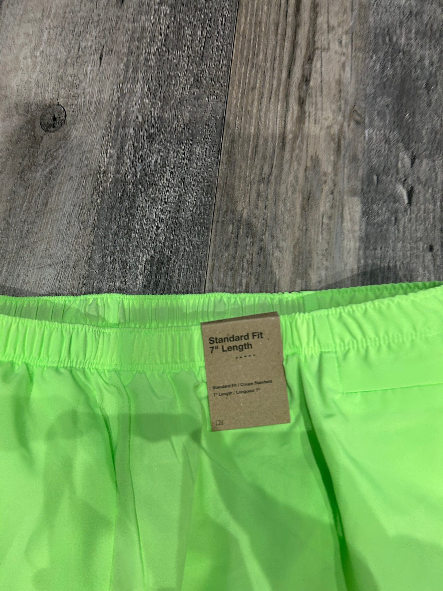 Nike challenger shorts “Lime Green”