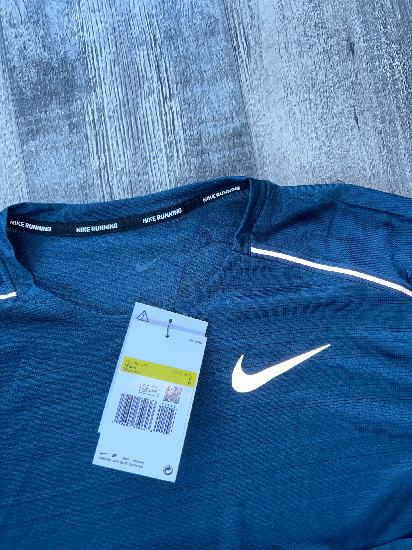 Nike miler set with shorts “Armoury navy”