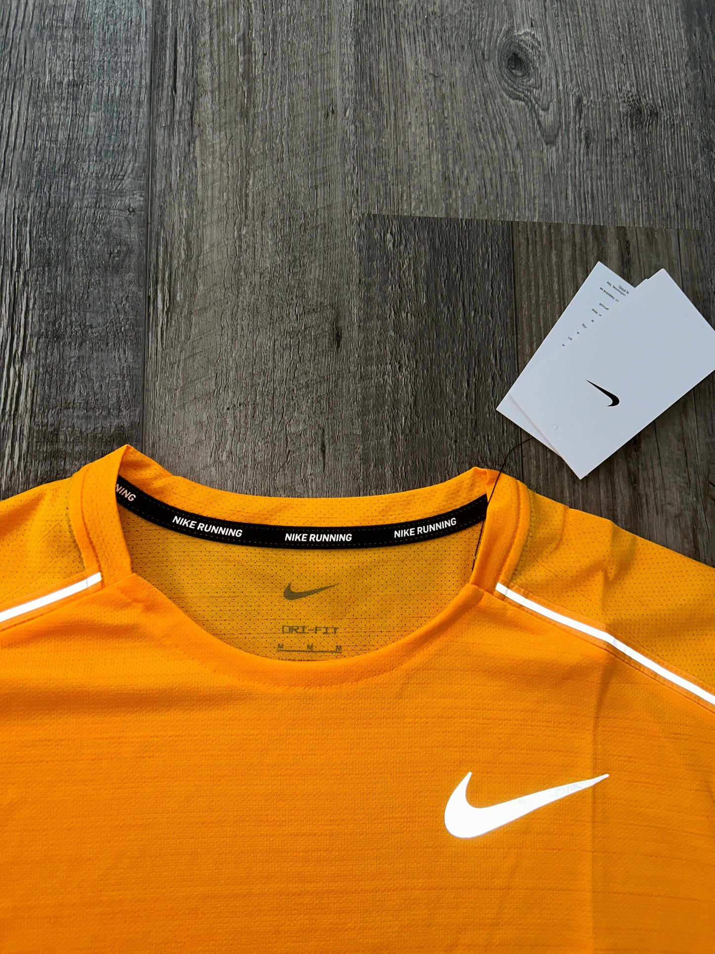Nike miler set with shorts Laser Orange