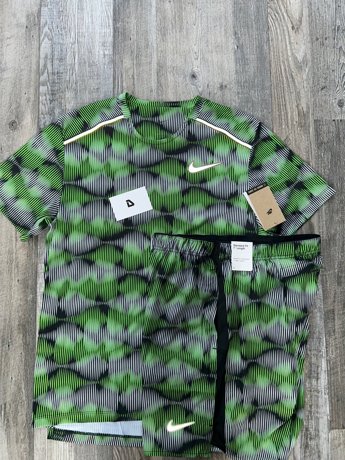Nike festival set with shorts “Forest Green”