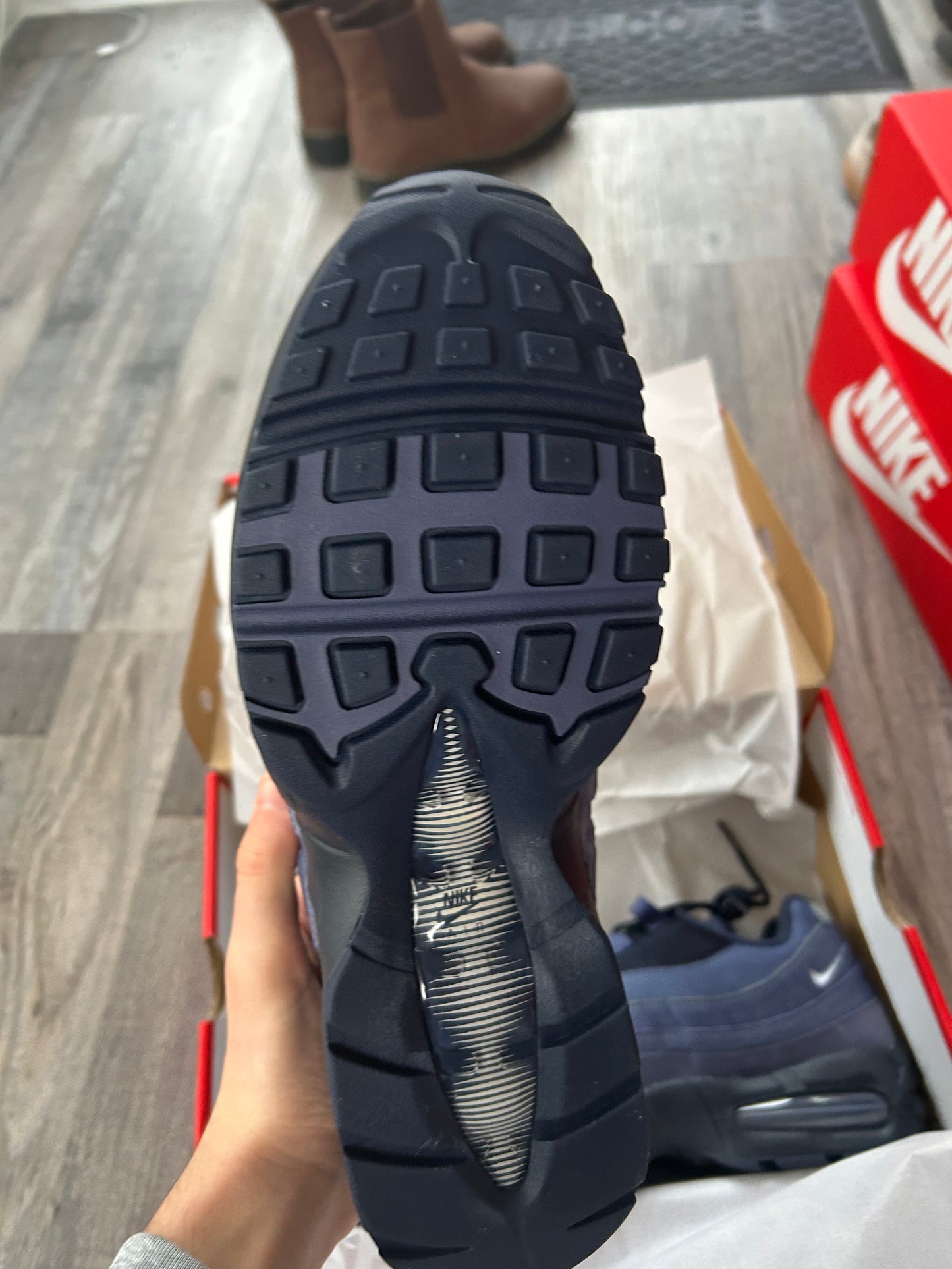 Nike air max 95 “Purple/wolf grey”