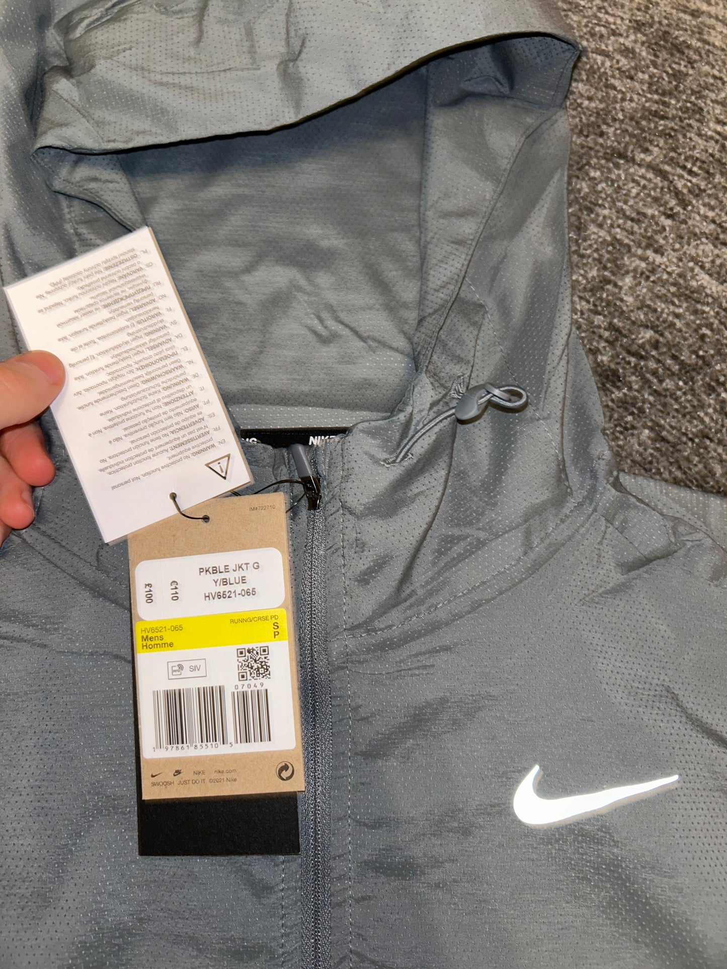 Nike Windrunner “Grey/Blue”