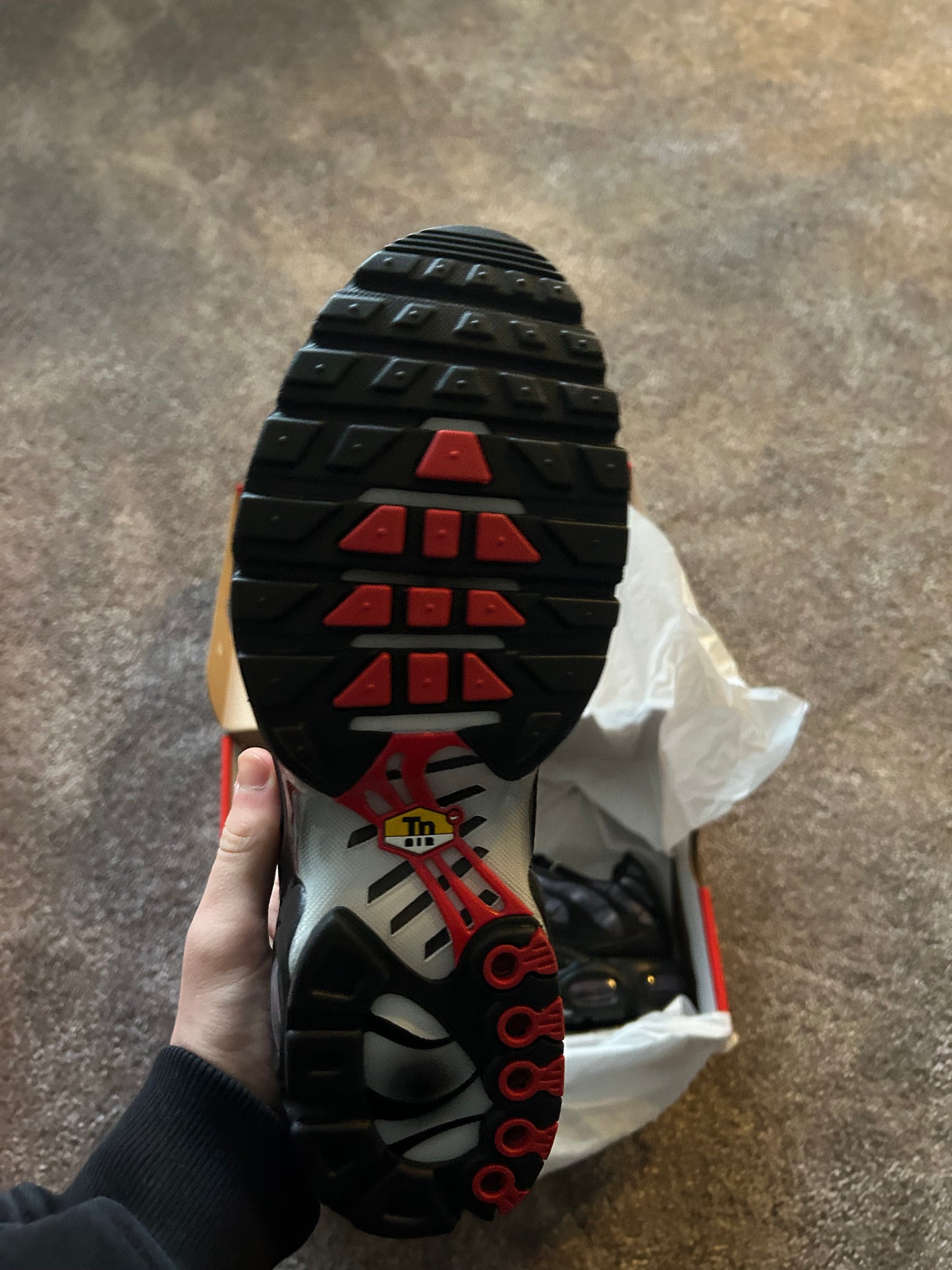 Nike air max plus TN “Wolf grey/red”