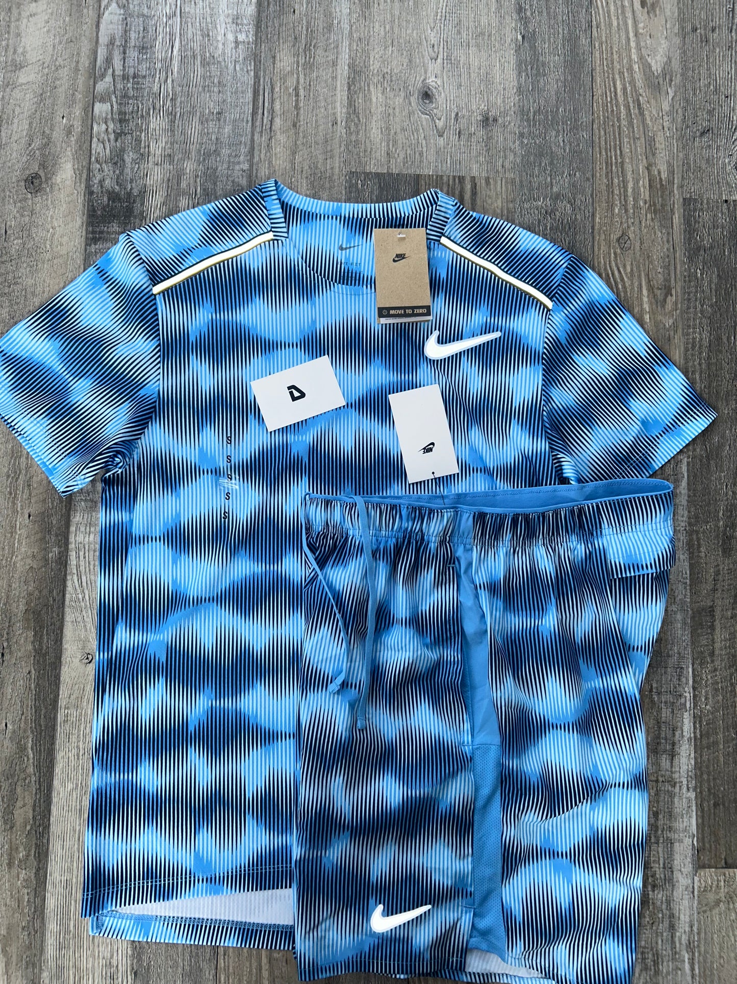 Nike festival set with shorts “Light blue”
