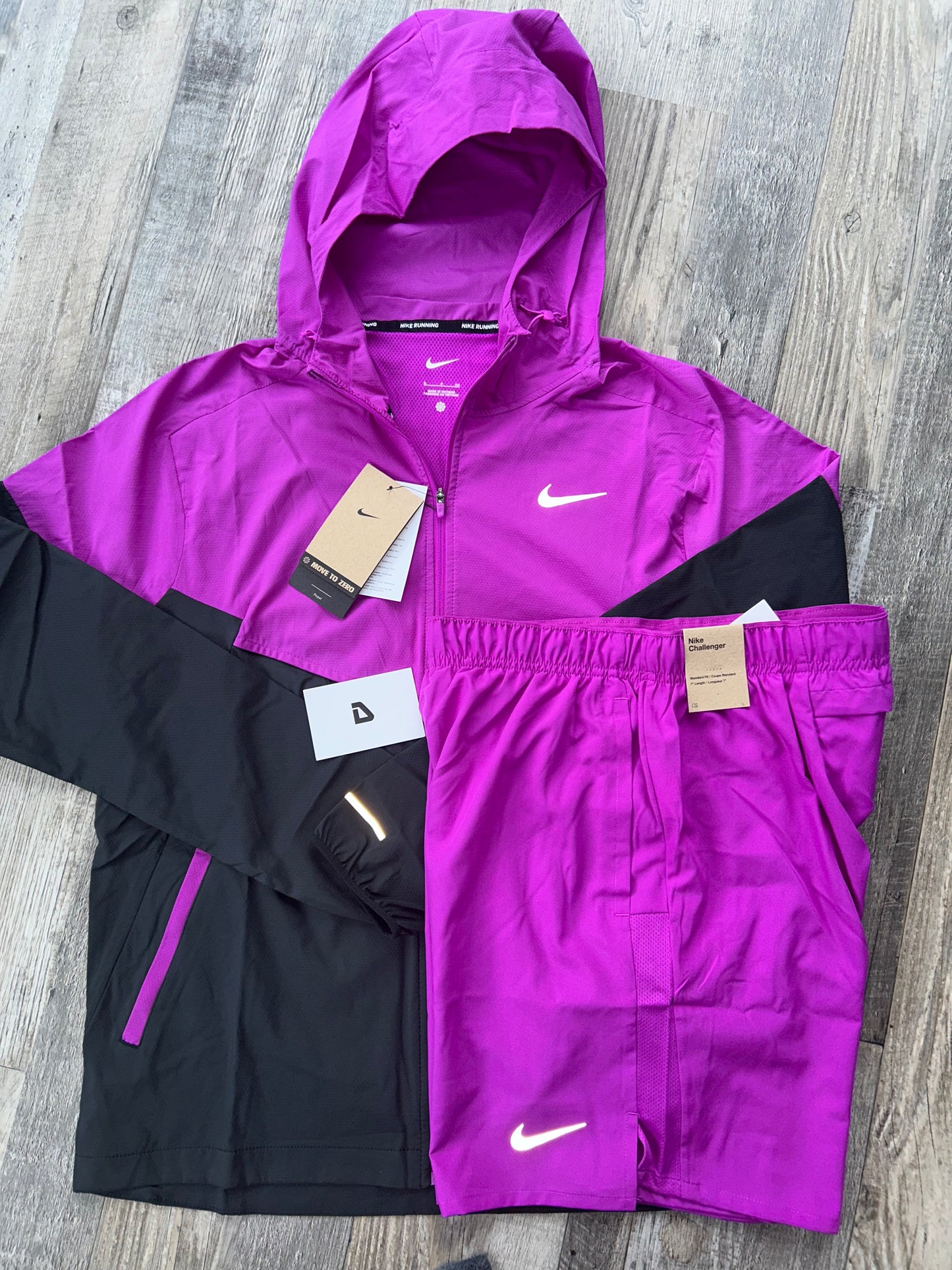 Nike Windrunner set with shorts Vivid grape