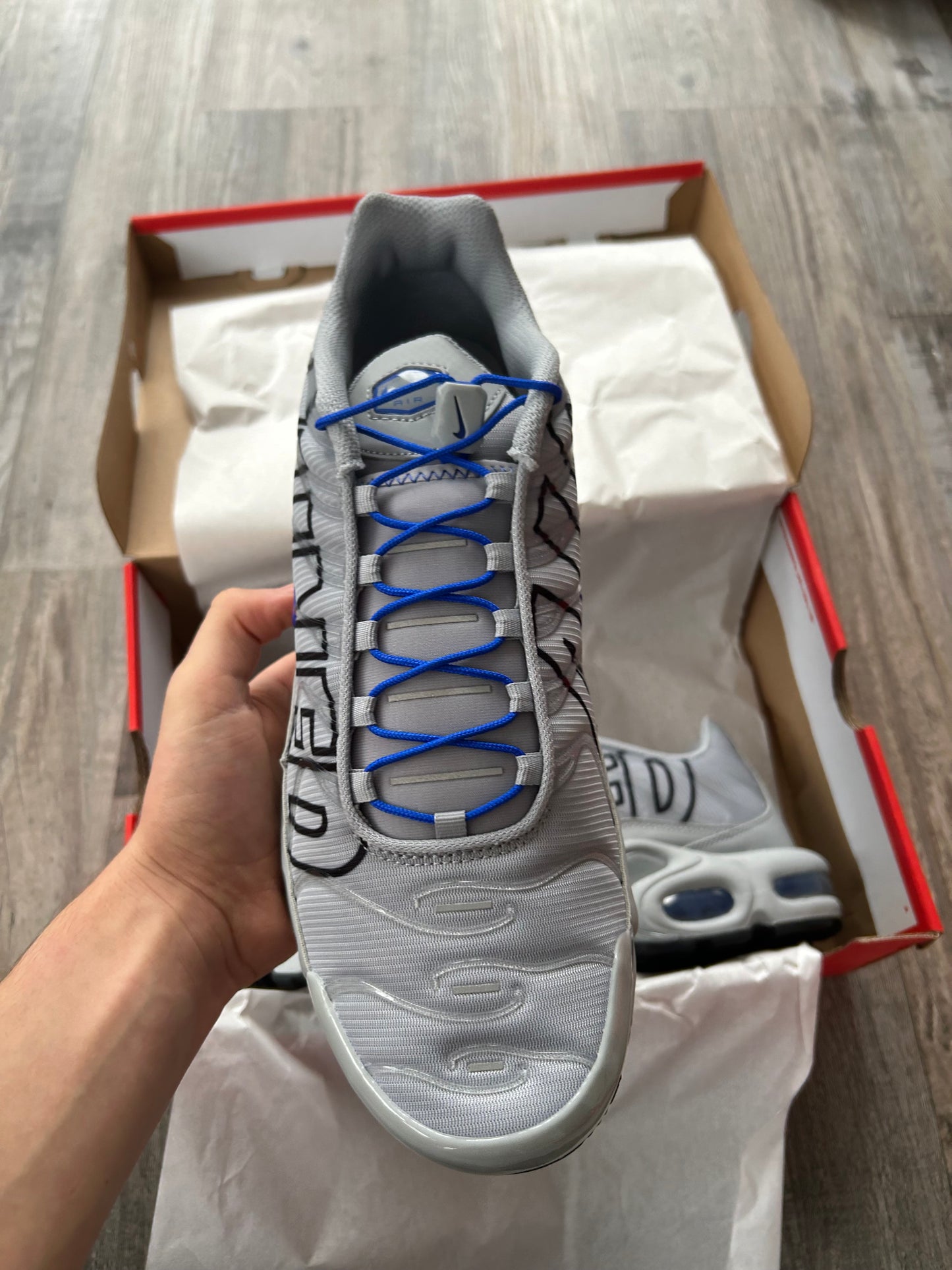 Nike air max plus TN “Wolf grey/blue”
