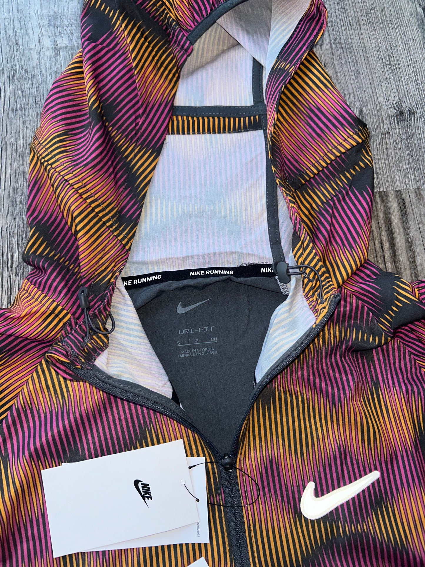 Nike Windrunner set with shorts and miler “Orange/Pink”