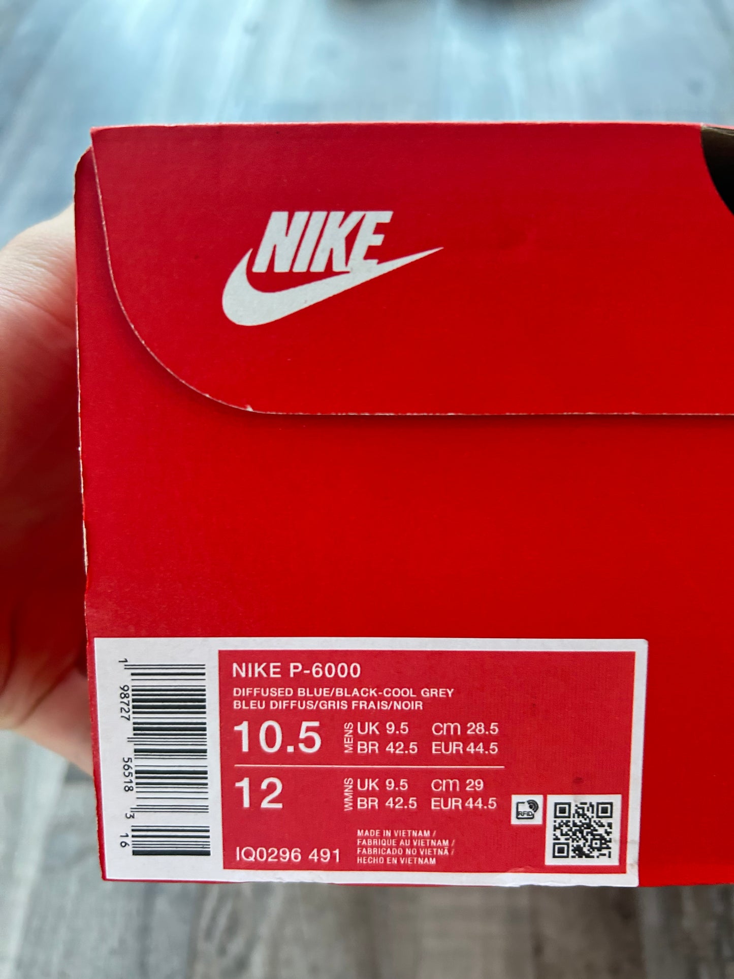 Nike P6000 “Diffused blue/cool grey”