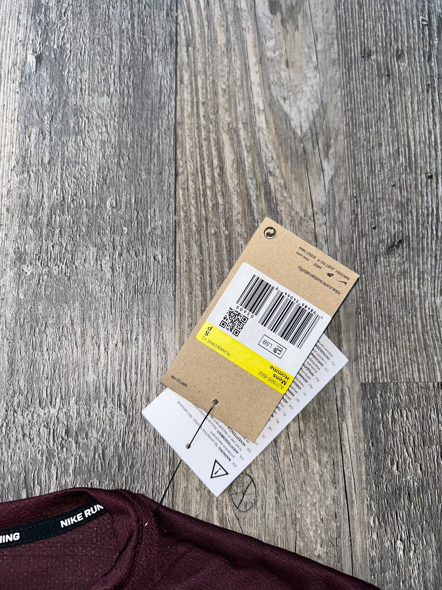 Nike miler 1.0 “OG sangria”
