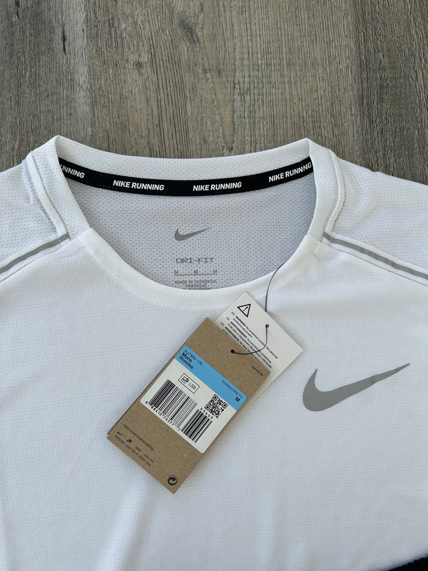 Nike miler set Ice white/Black