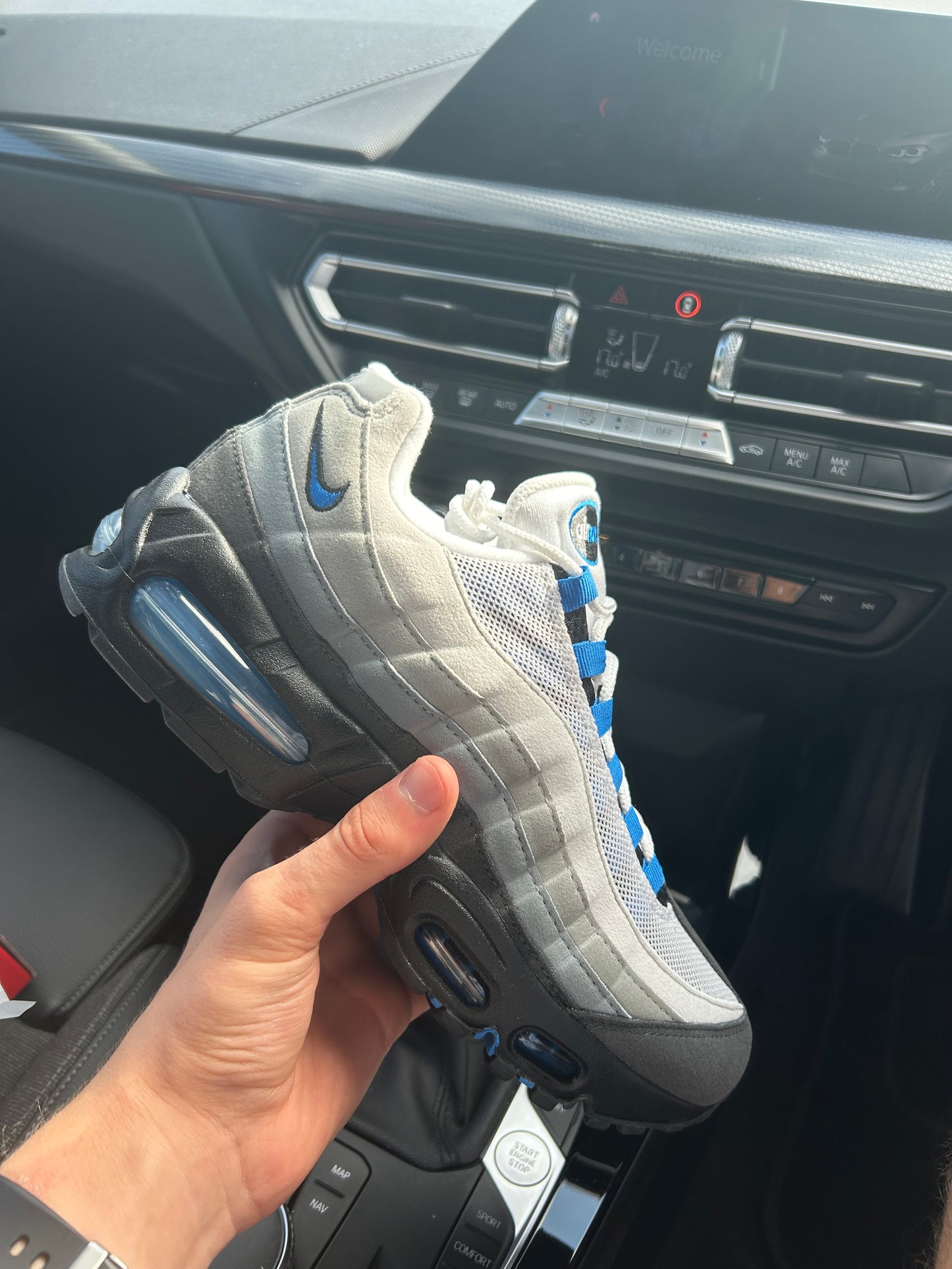 Nike air max 95 “Spark blue” Uk 7.5