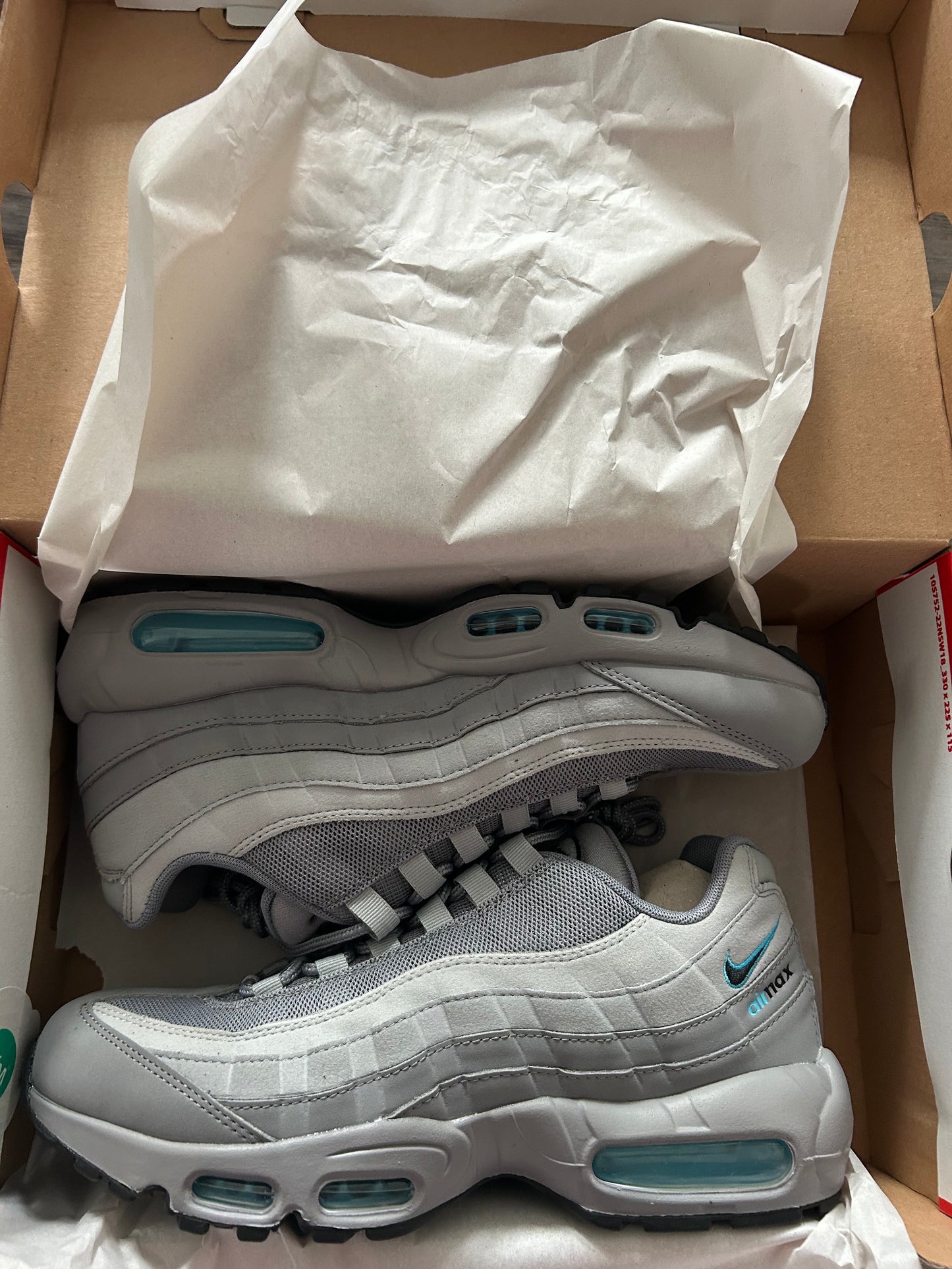 Nike air max 95 “Grey/blue”