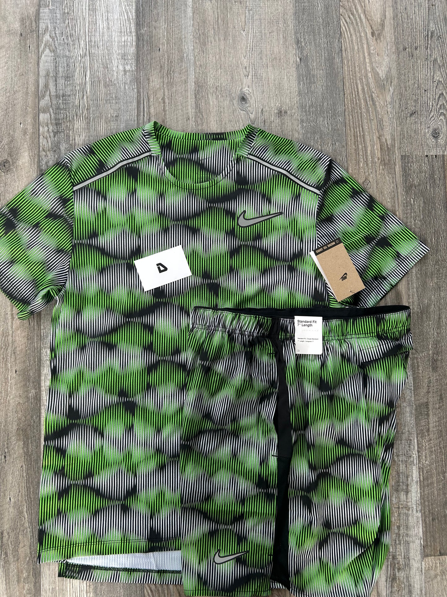 Nike festival set with shorts “Forest Green”