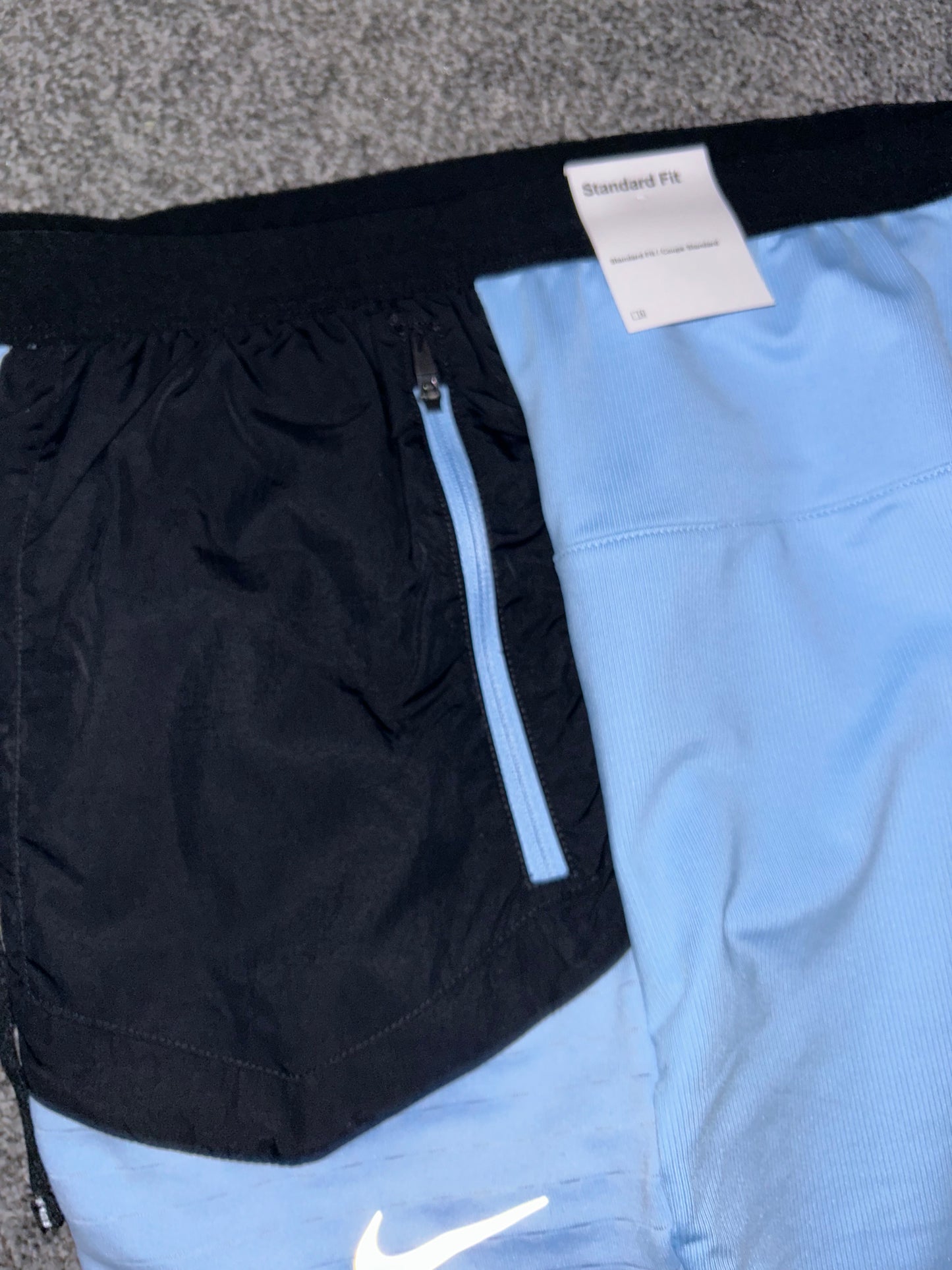 Nike phenom elite pants light blue