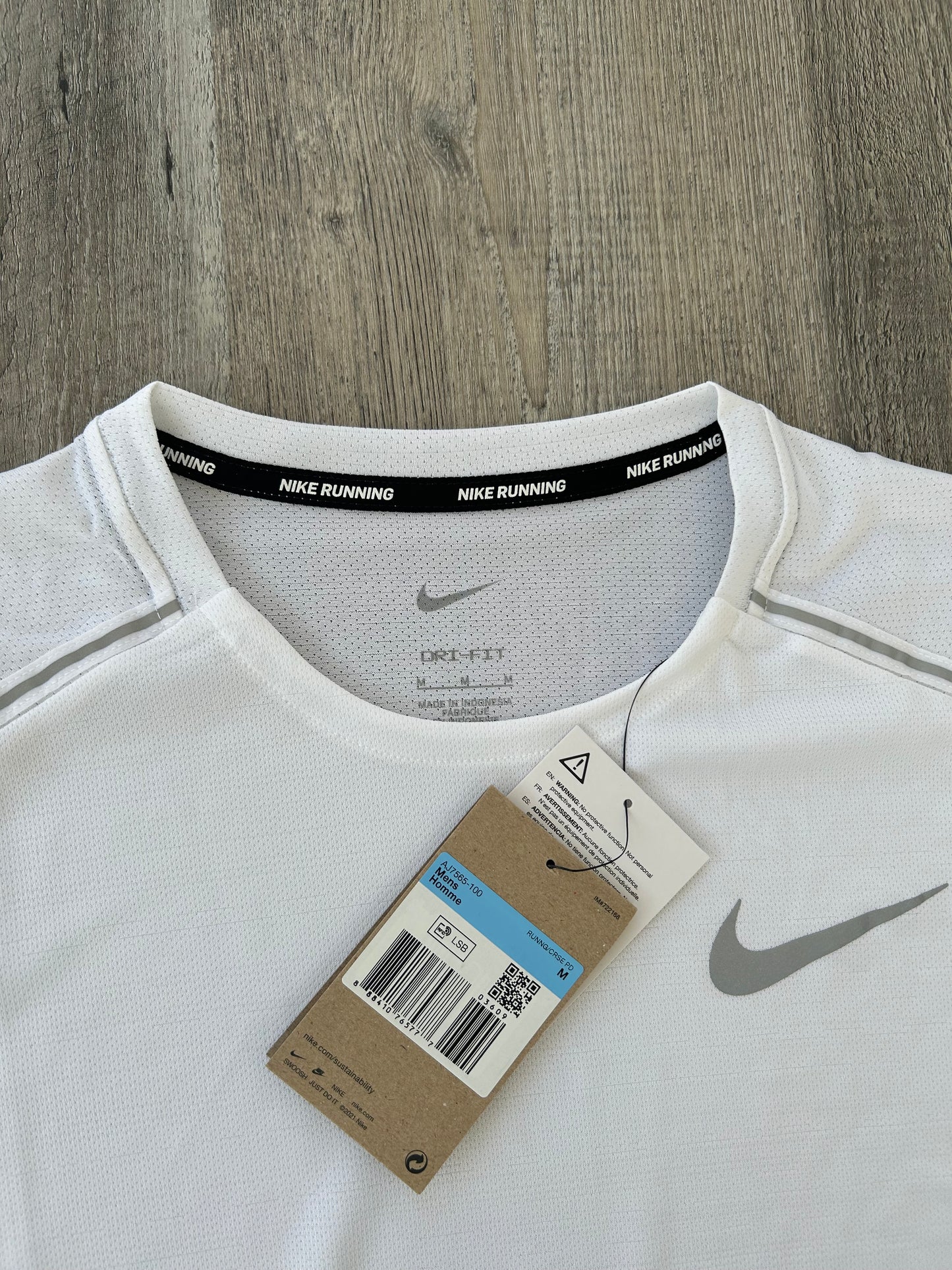 Nike miler set Ice white/Black