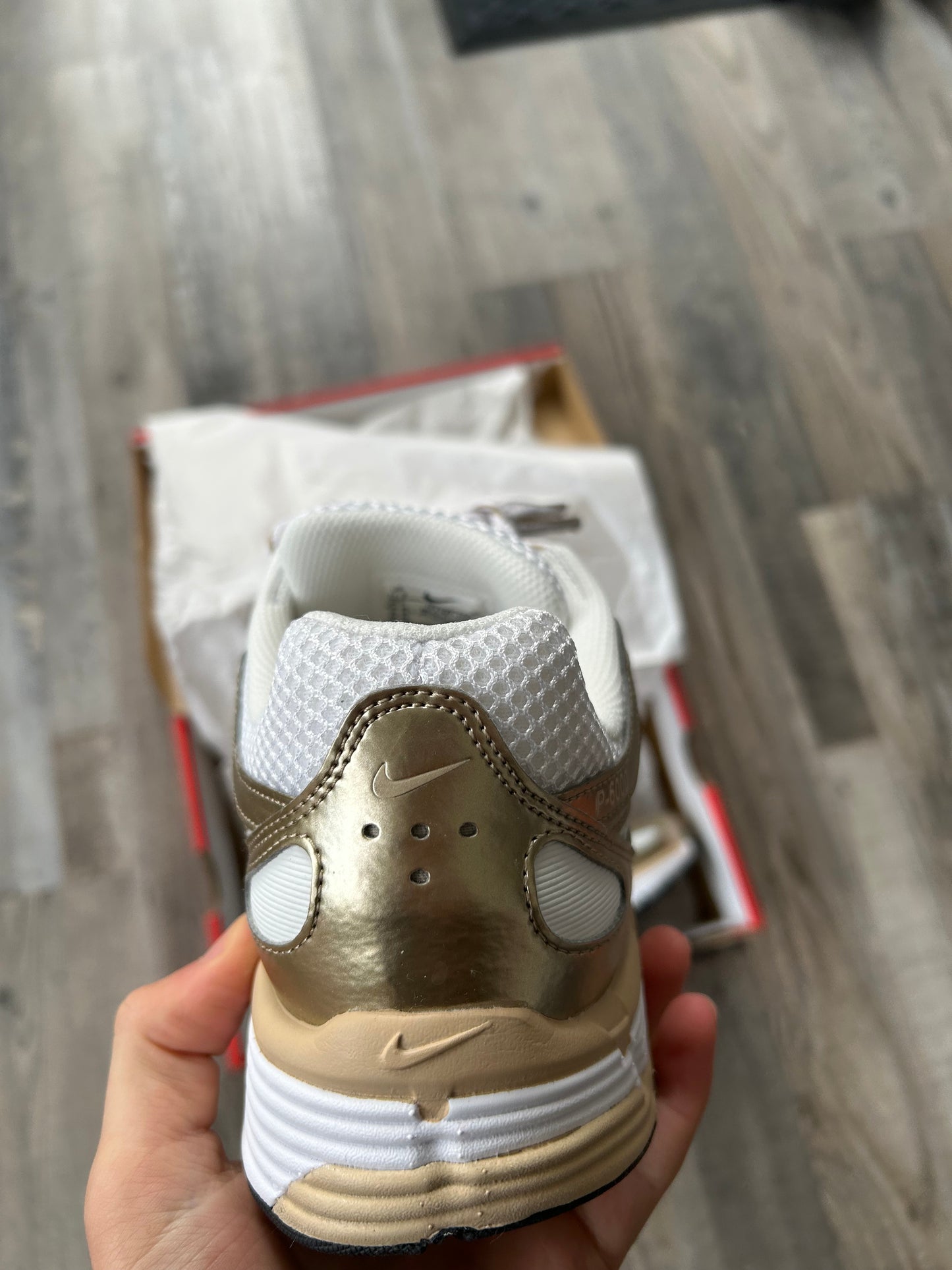 Nike P6000 “White/Gold”