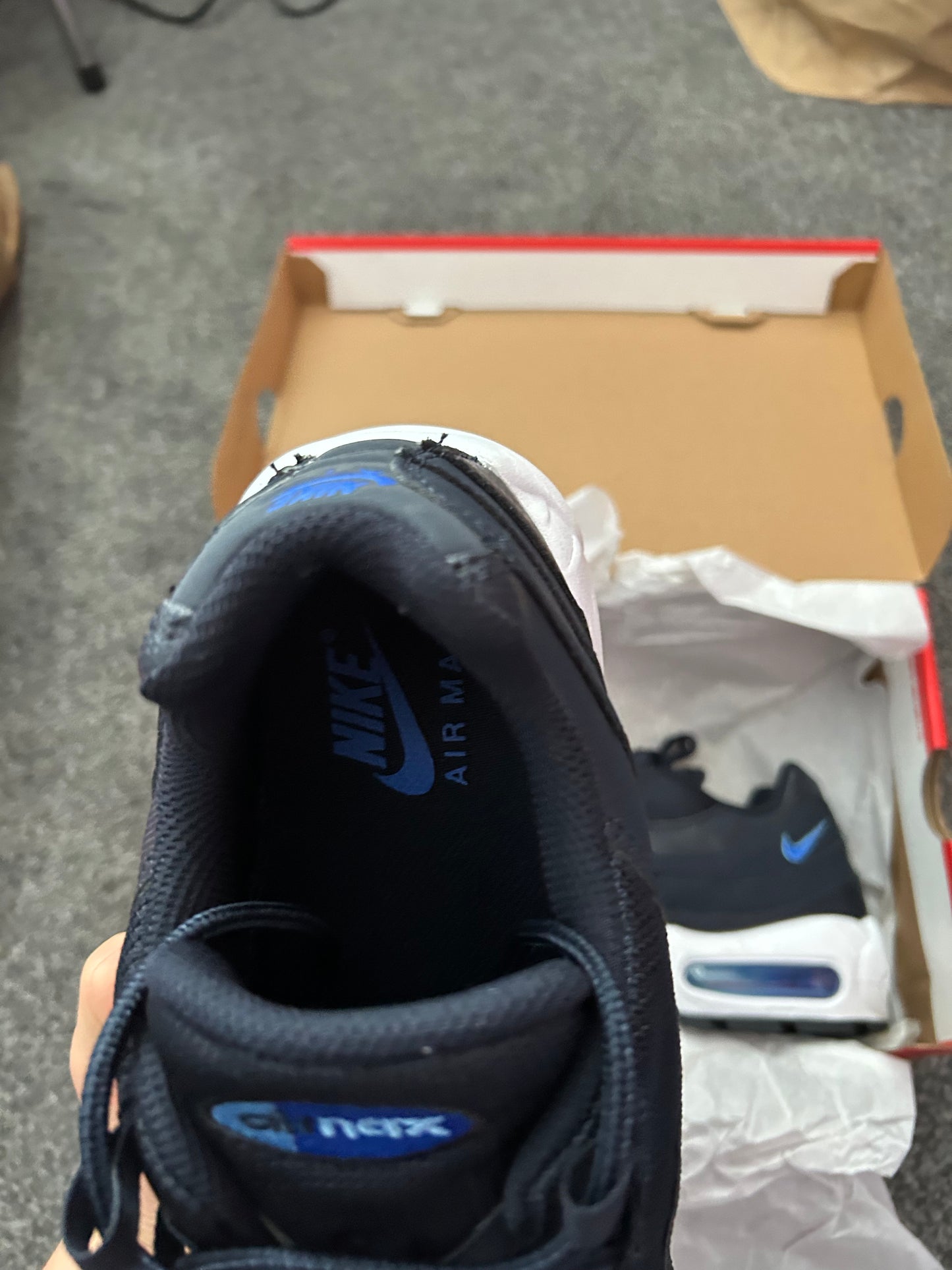 Nike air max 95 Navy blue Uk 7.5