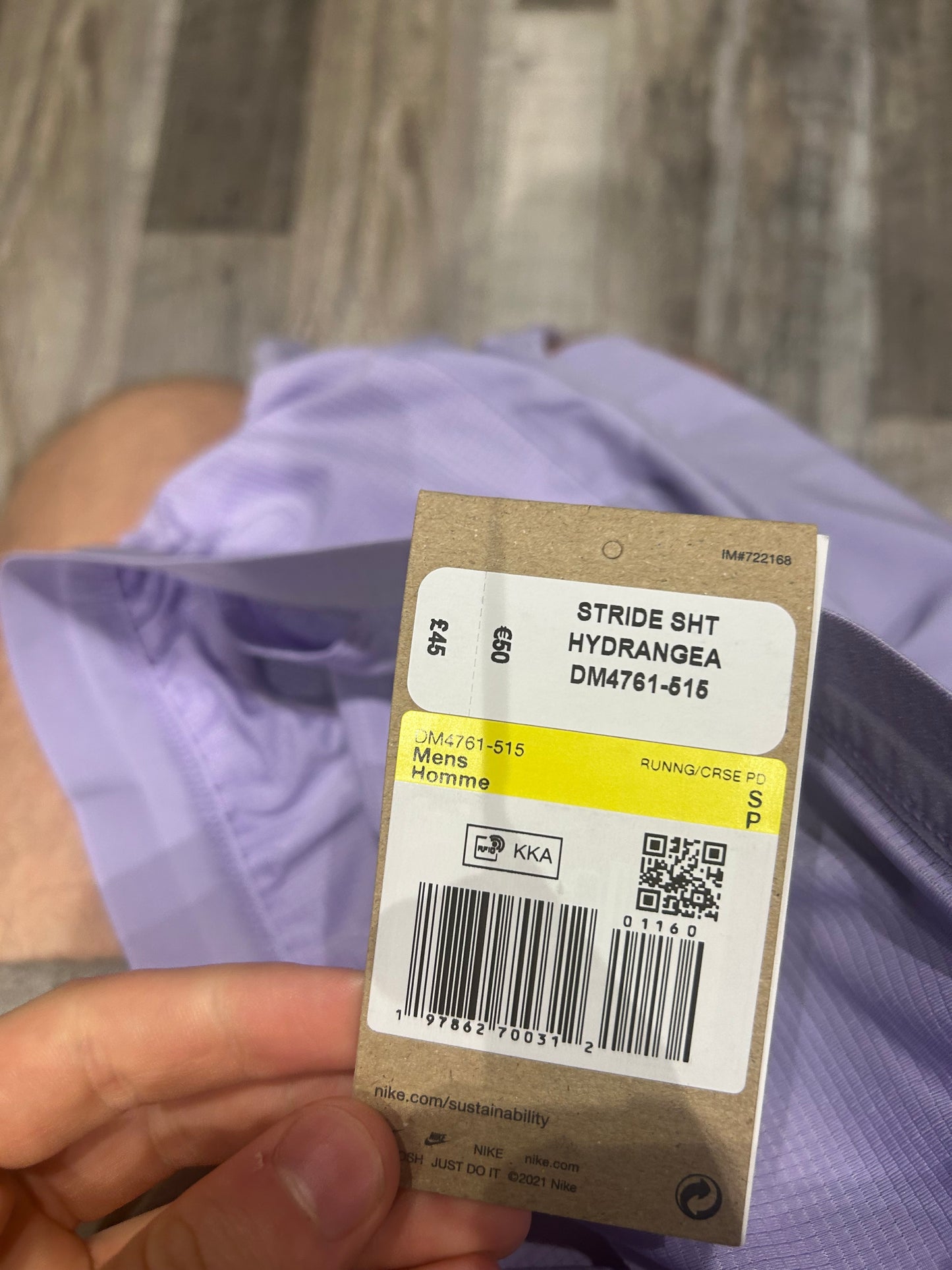 Nike flex stride shorts 7 inch “Lilac/purple”