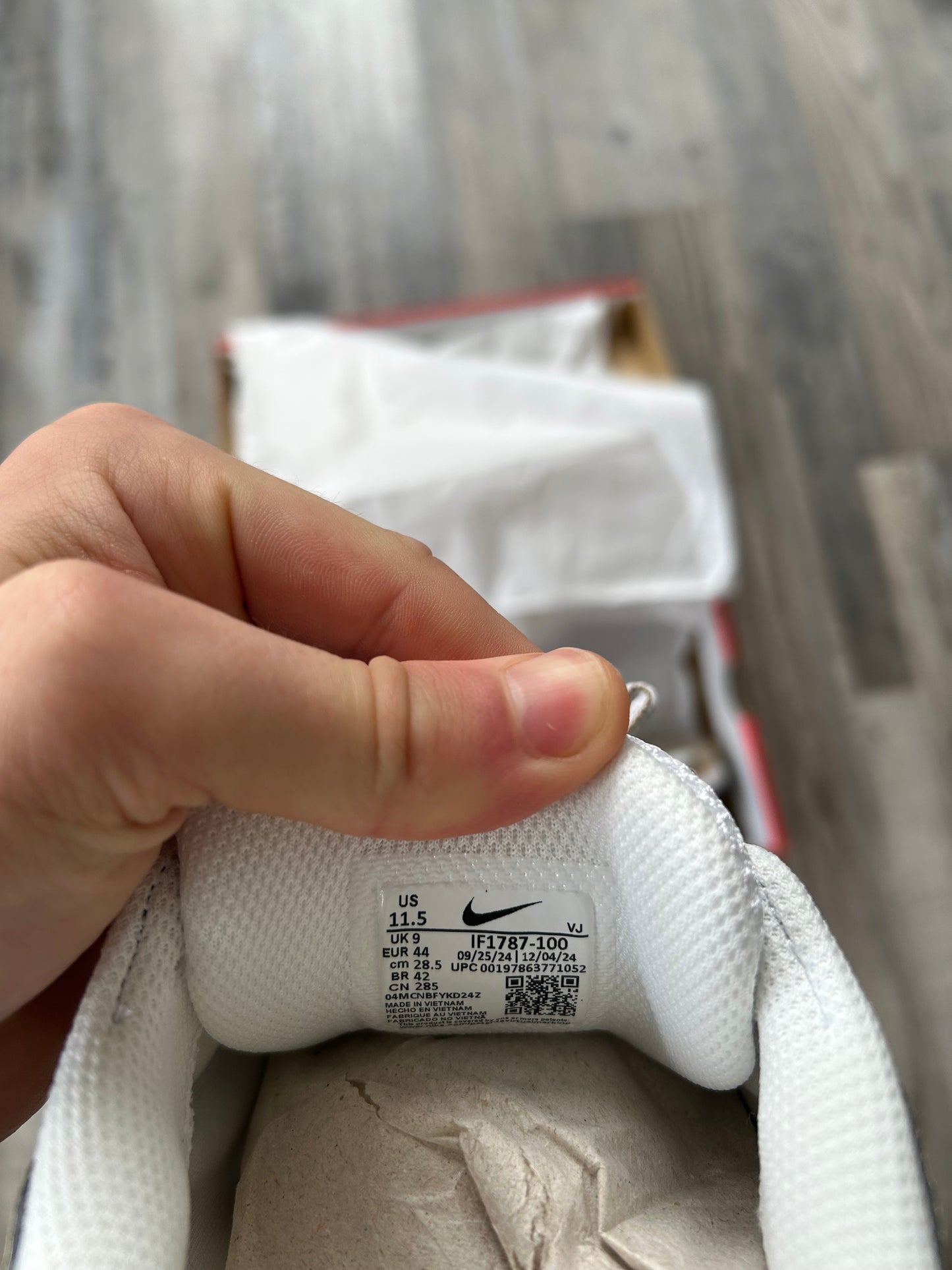 Nike P6000 “White/Gold”