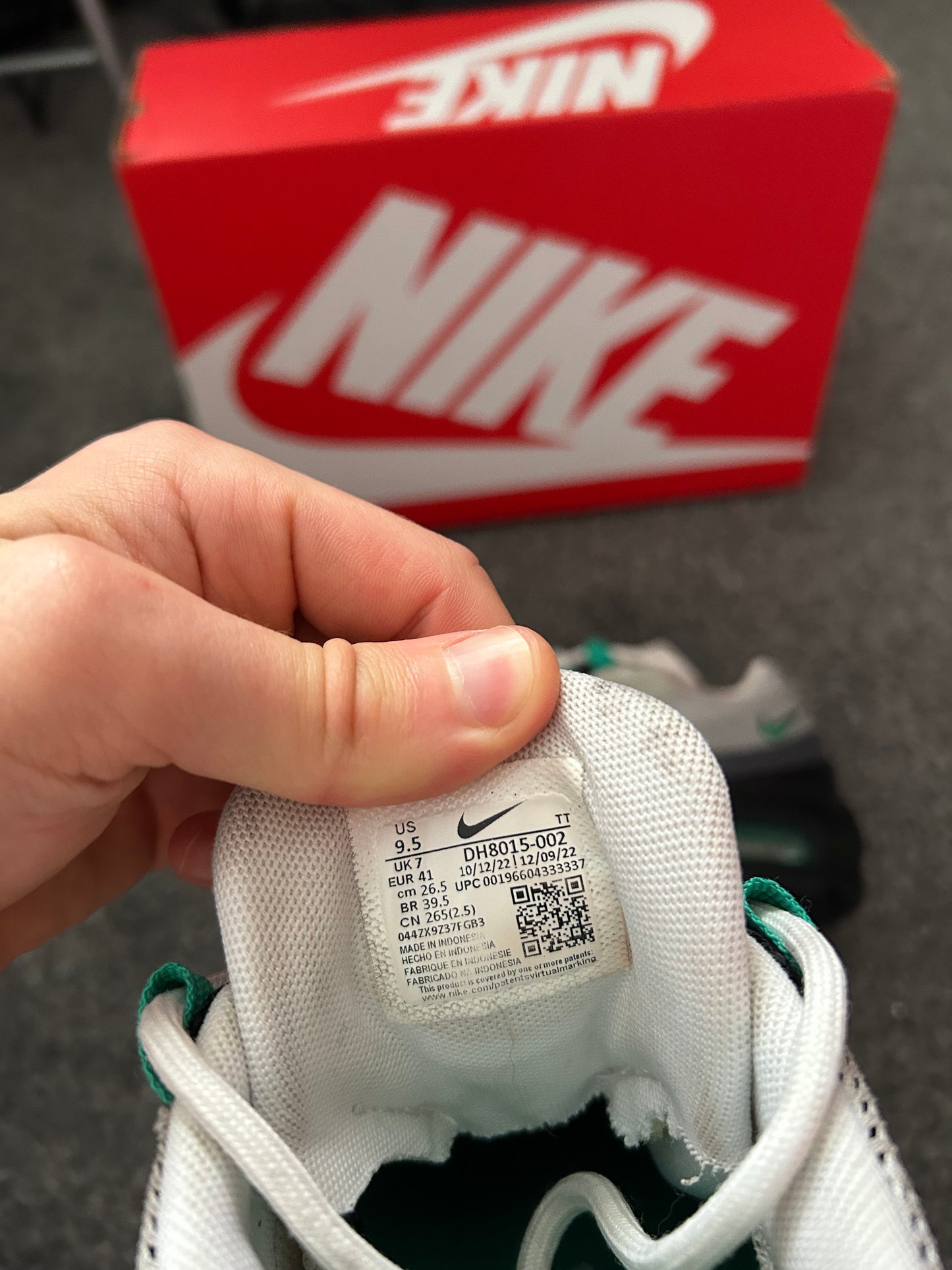 Nike air max 95 Stadium green Uk 7