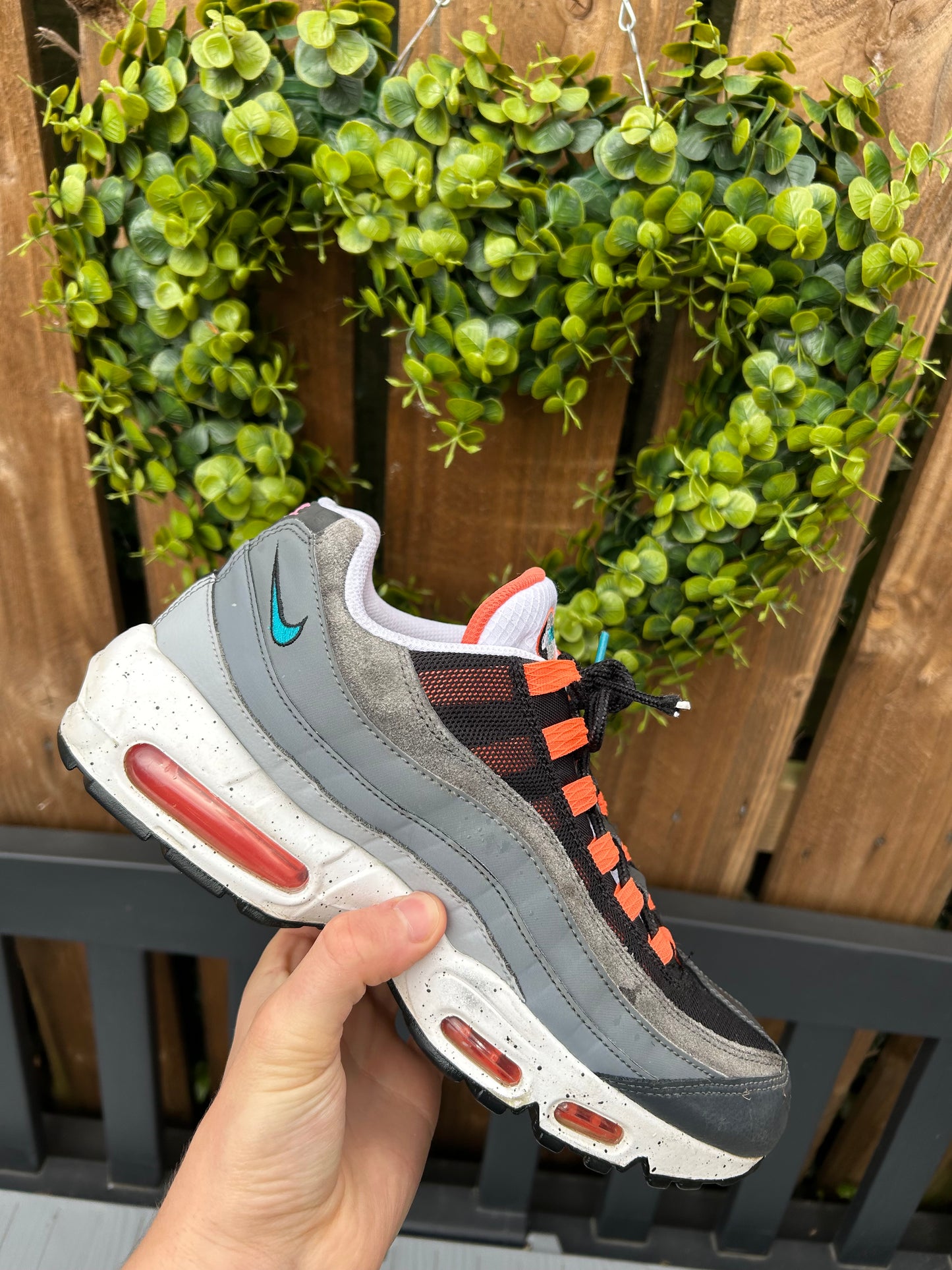 Nike air max 95 “Orange/blue” Uk 8