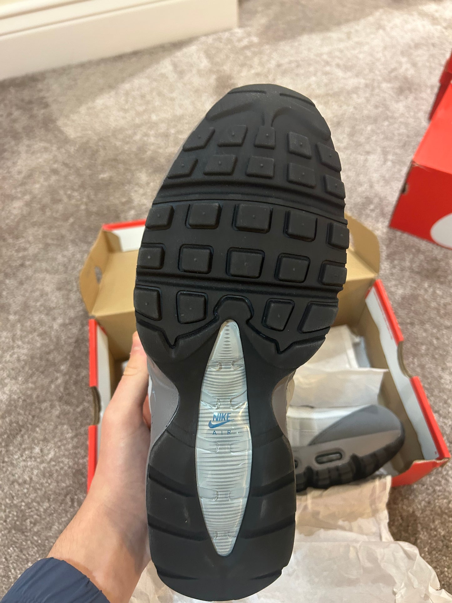 Nike air max 95 “Smoke grey/abyss blue”