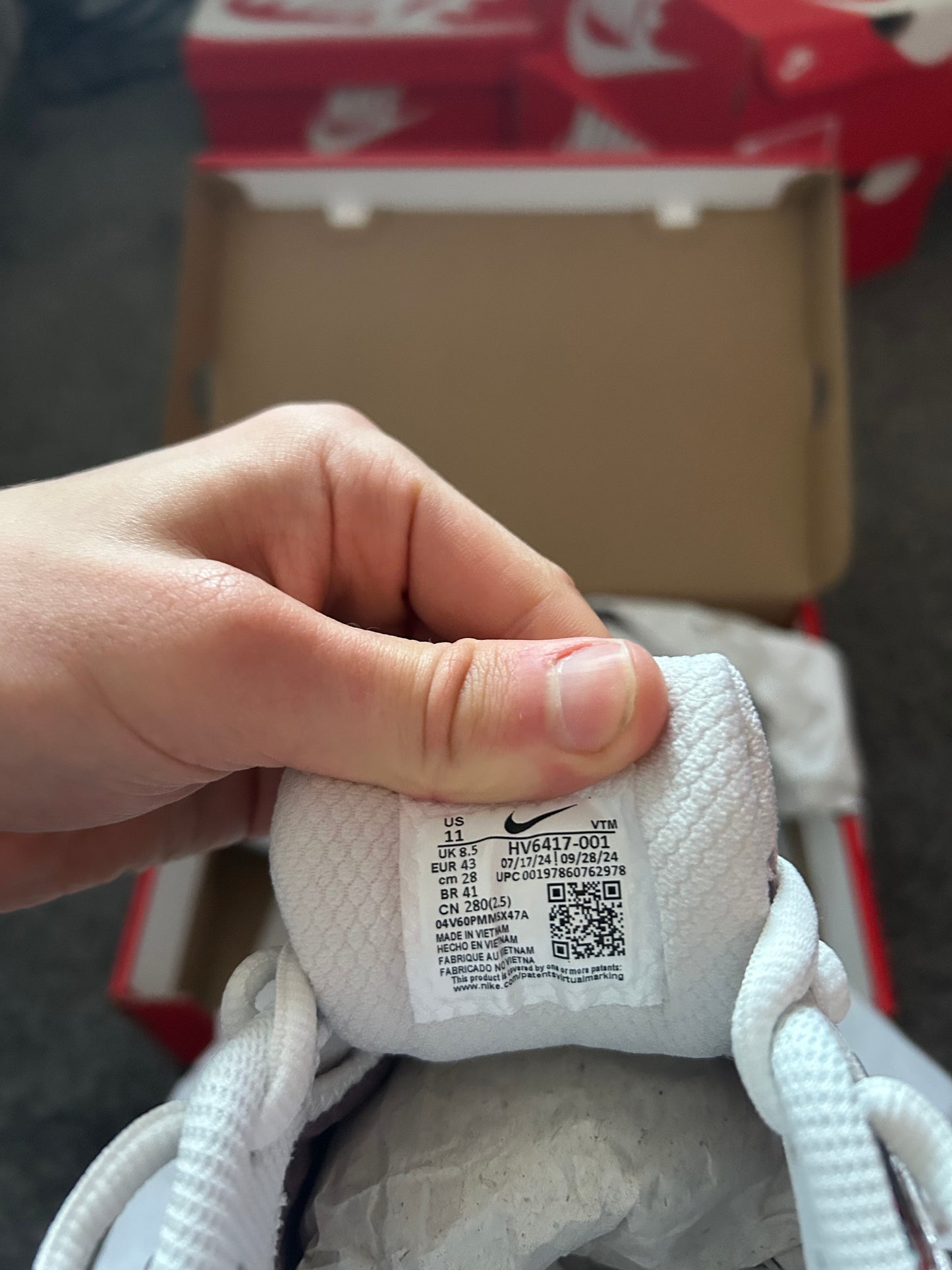 Nike zoom vomero 5 Vast grey/Rose