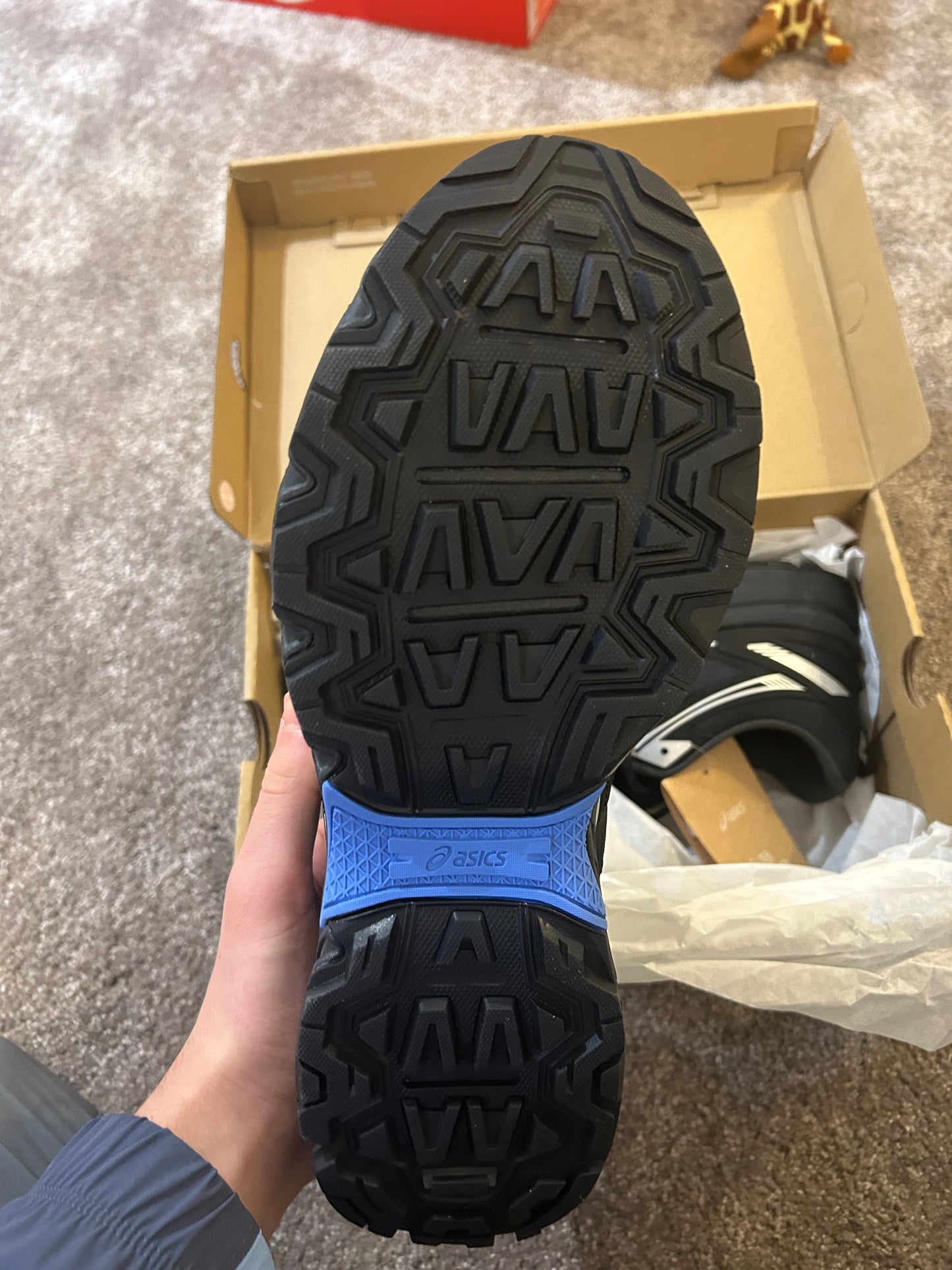 ASICS gel venture 6 “Glacier black/blue”