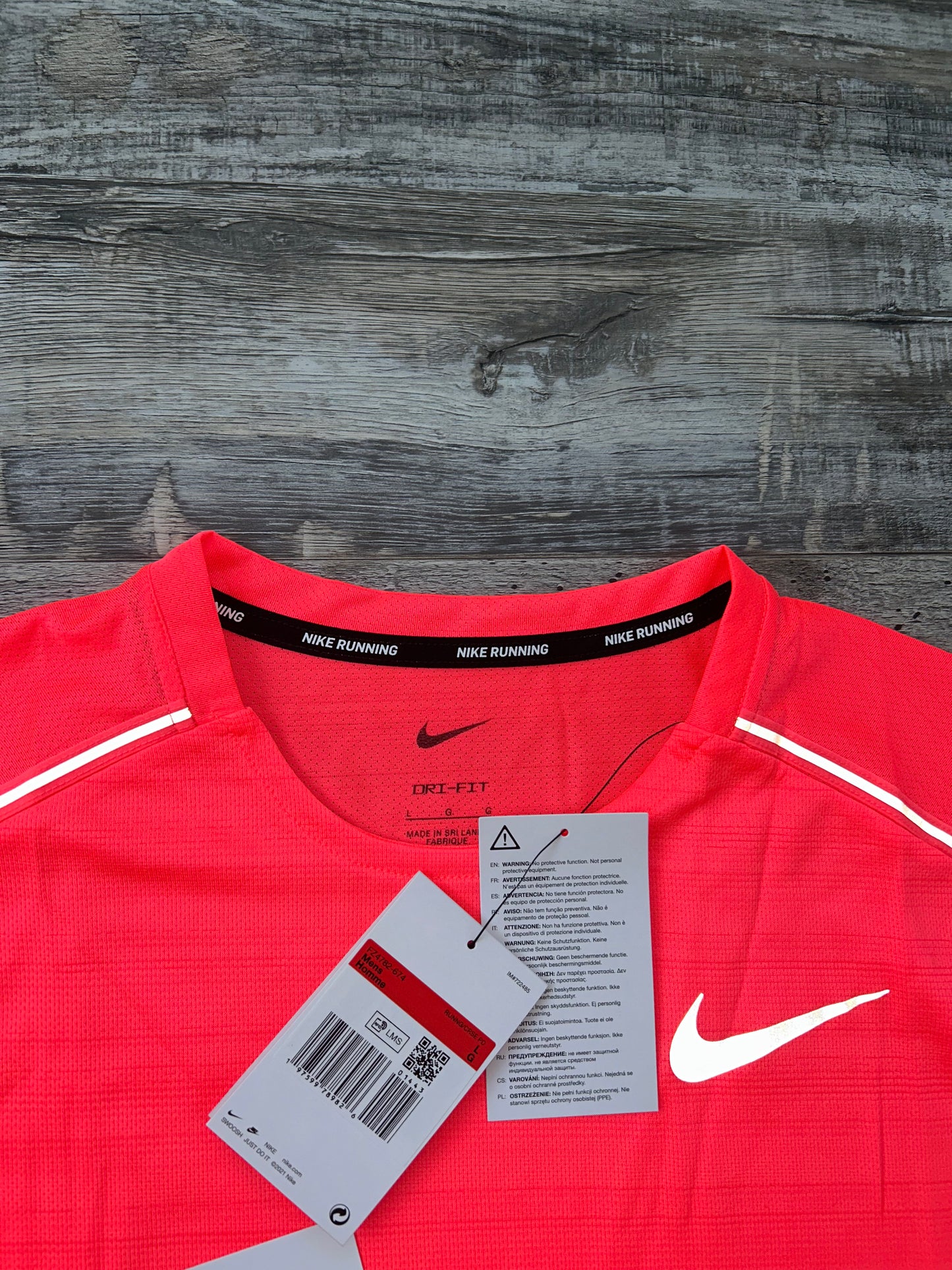Nike miler set with shorts Hot punch