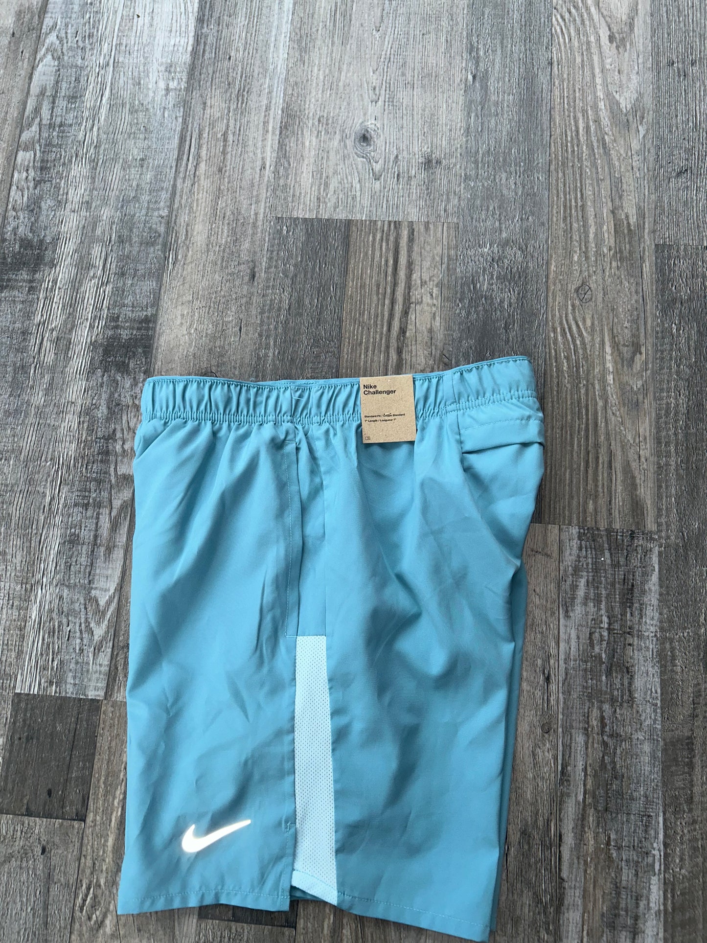 Nike challenger shorts “7” “Denim turquoise”