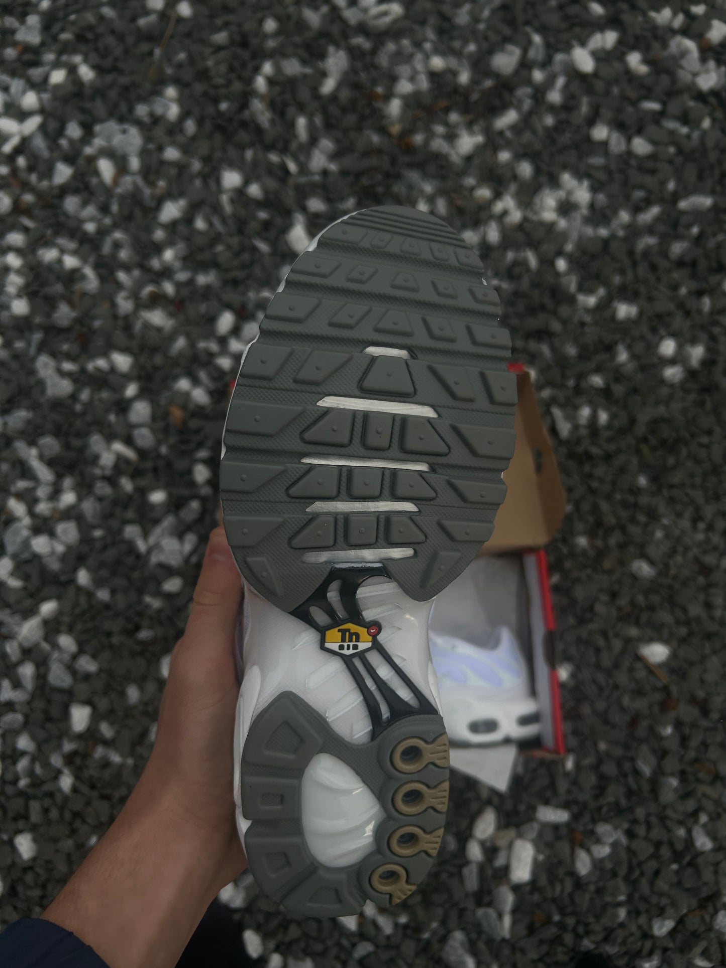 Nike air max plus Tn “Triple white”