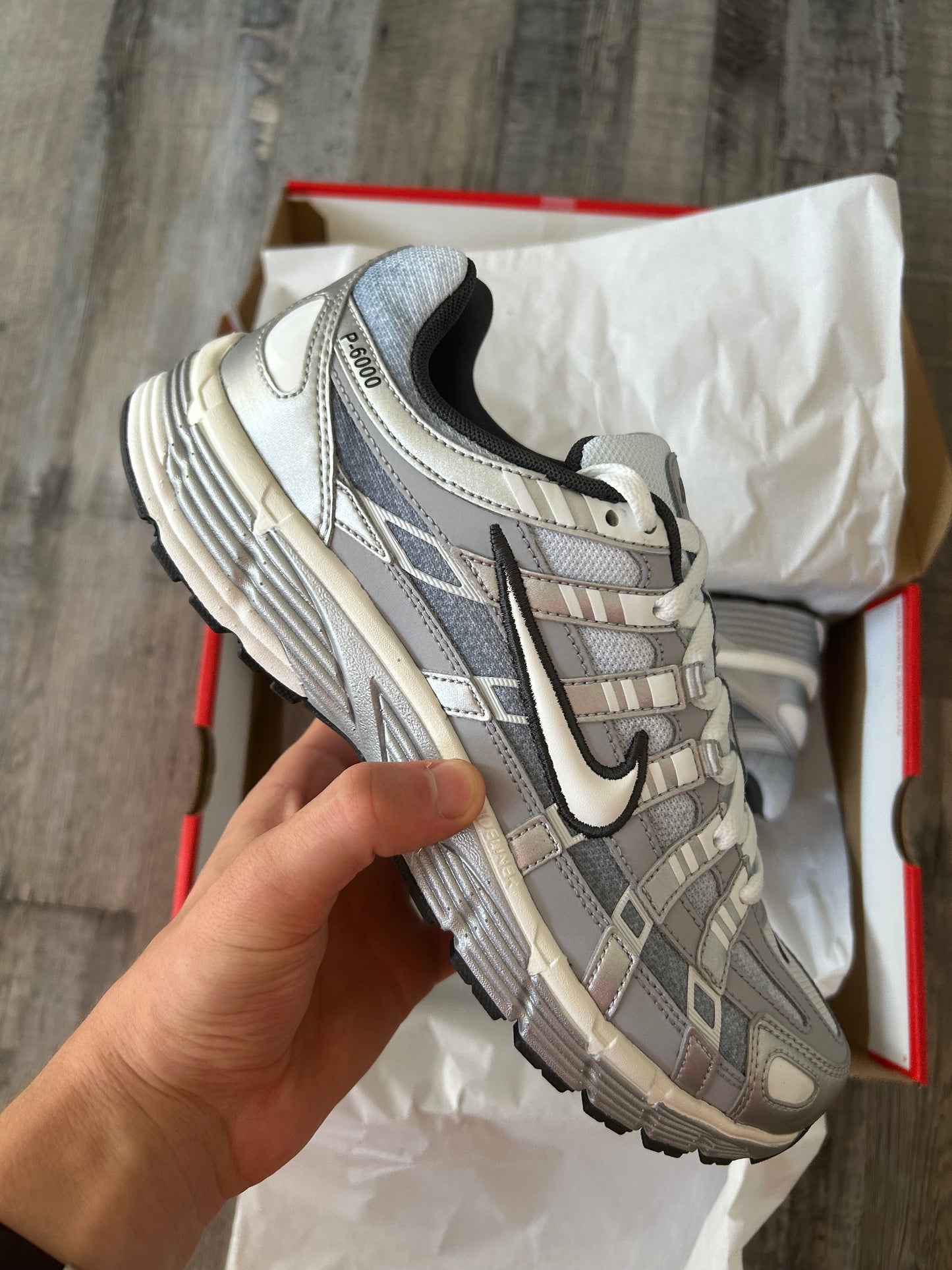 Nike P6000 aluminium blue