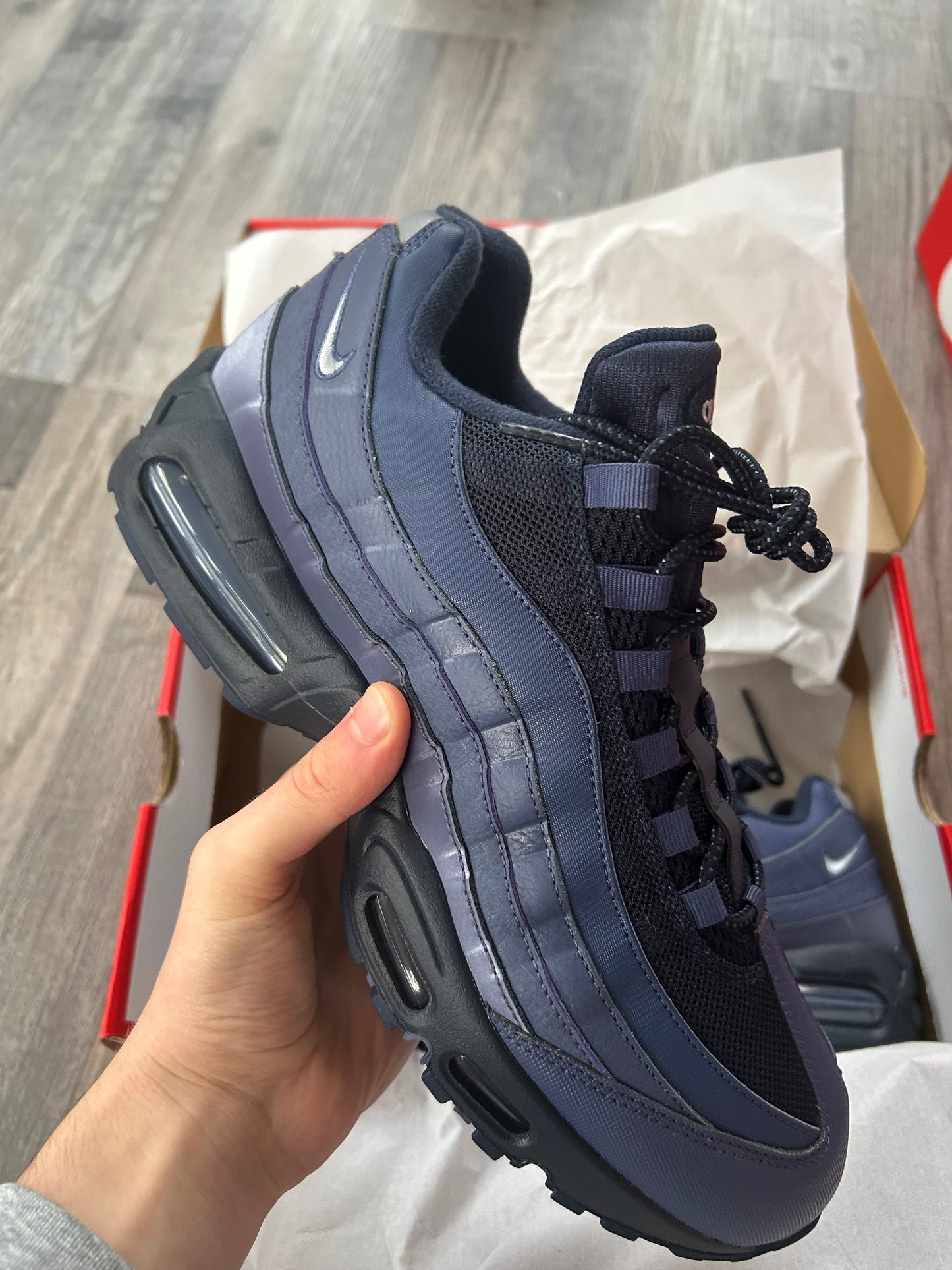Nike air max 95 “Purple/wolf grey”