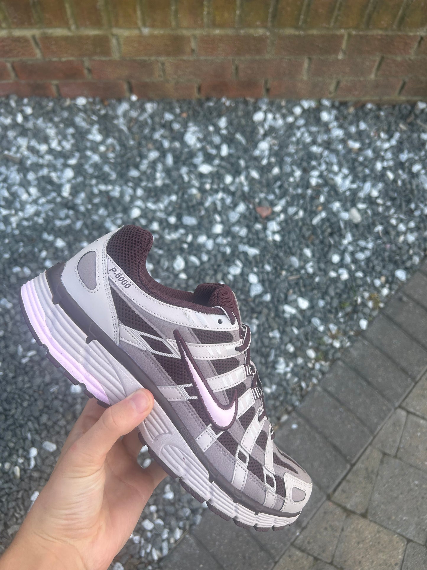 Nike P-6000 burgundy/Pink foams”