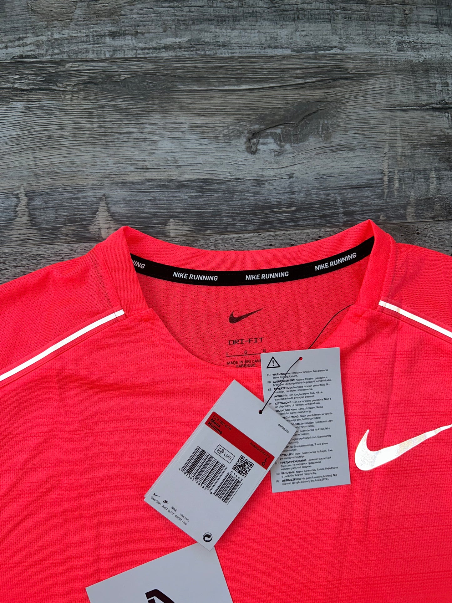 Nike miler set with shorts Hot punch