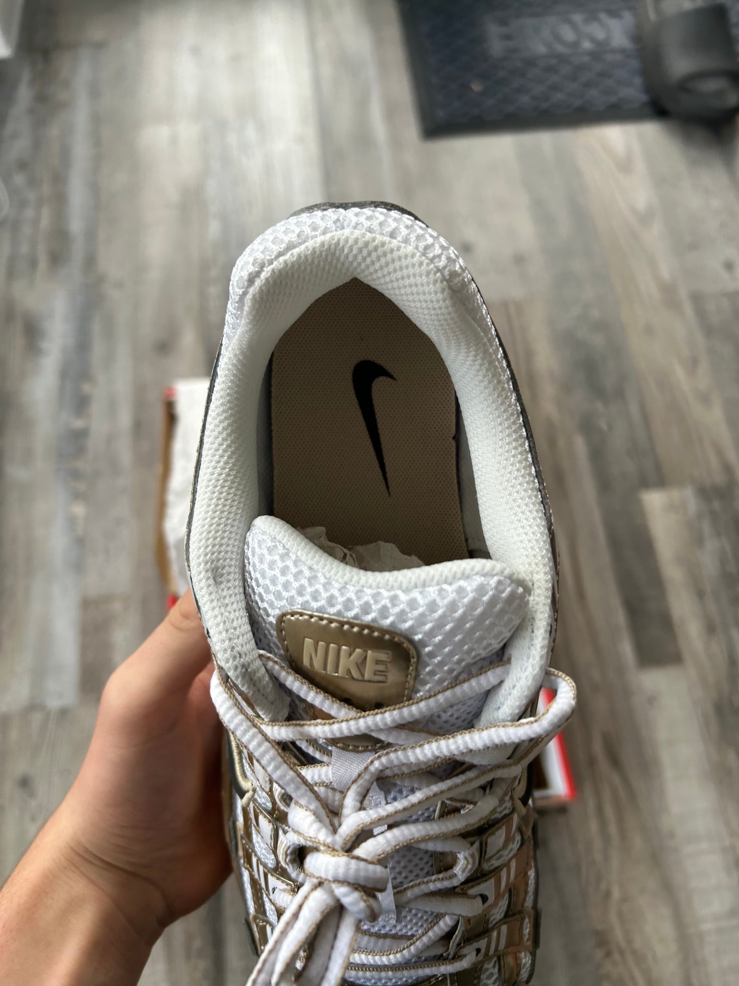 Nike P6000 “White/Gold”