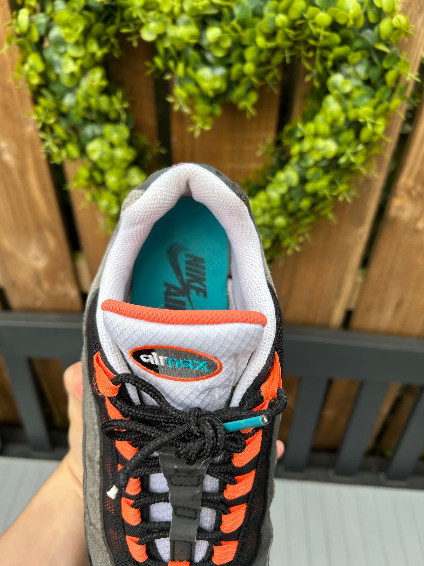 Nike air max 95 “Orange/blue” Uk 8