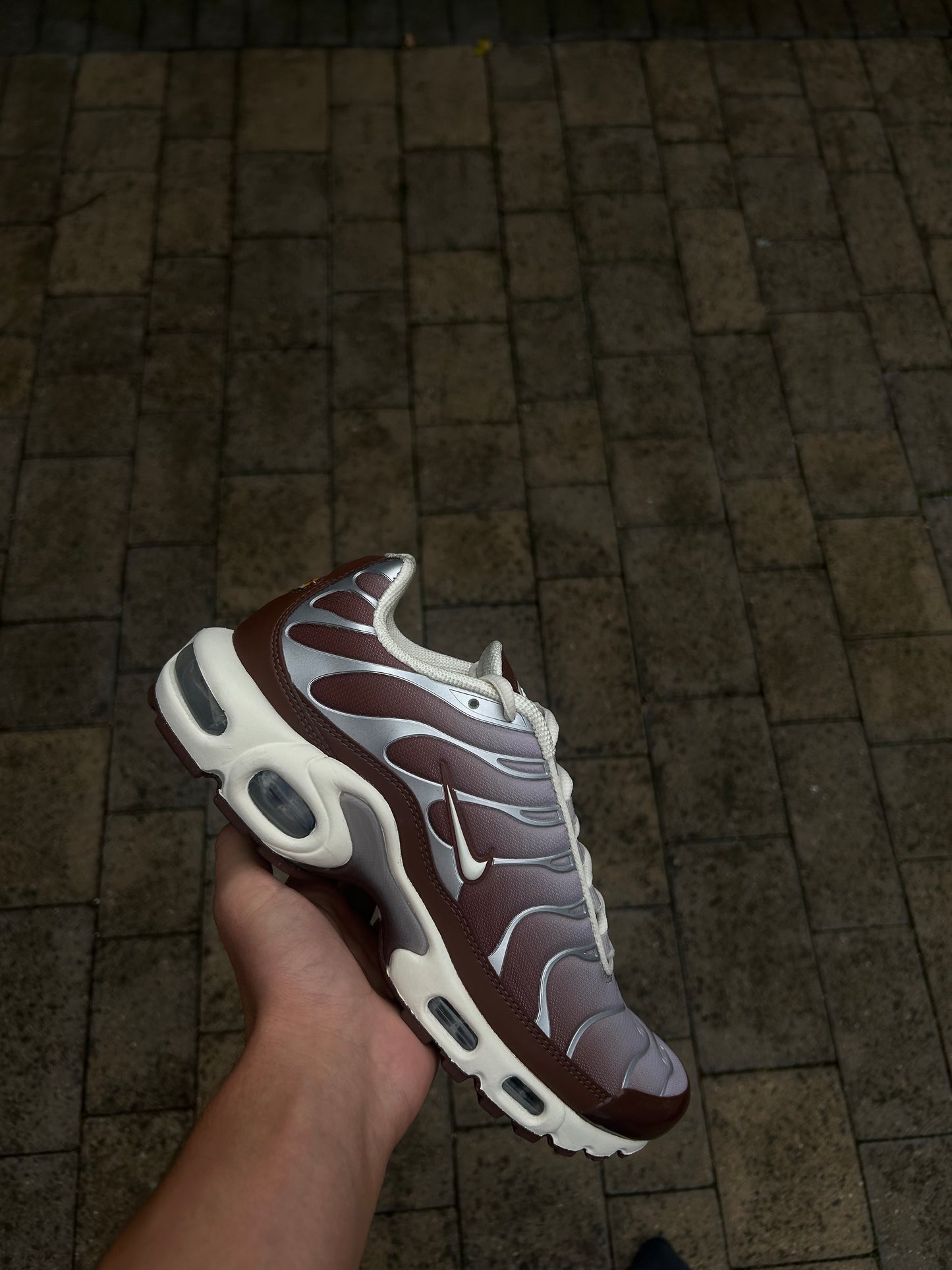 Nike air max plus Tn “Brown/platinum white”