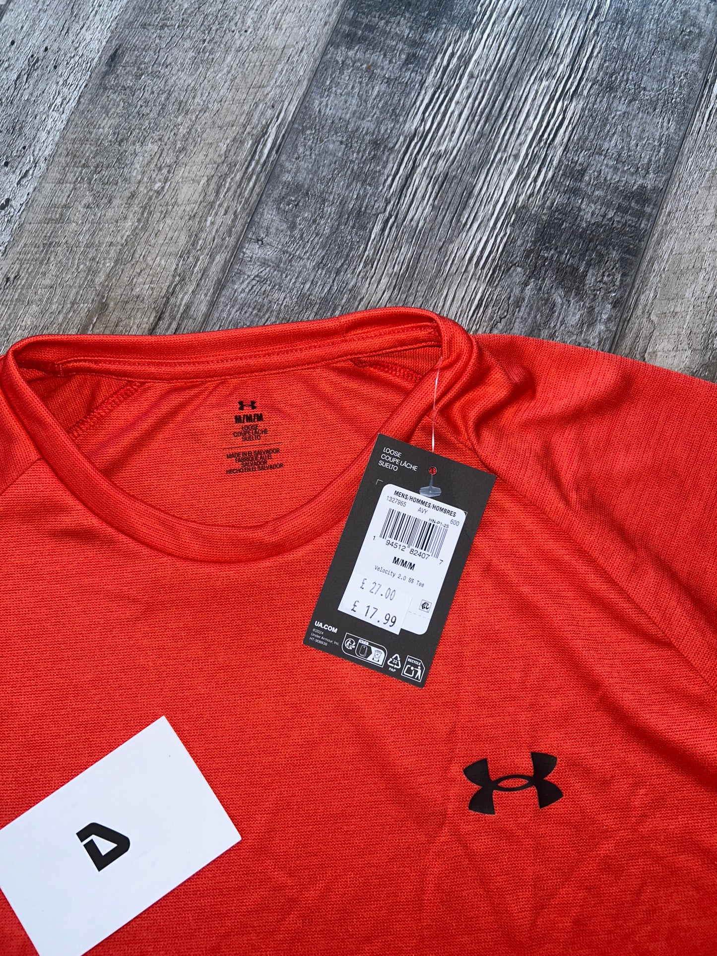 Under armour set with shorts “Red”