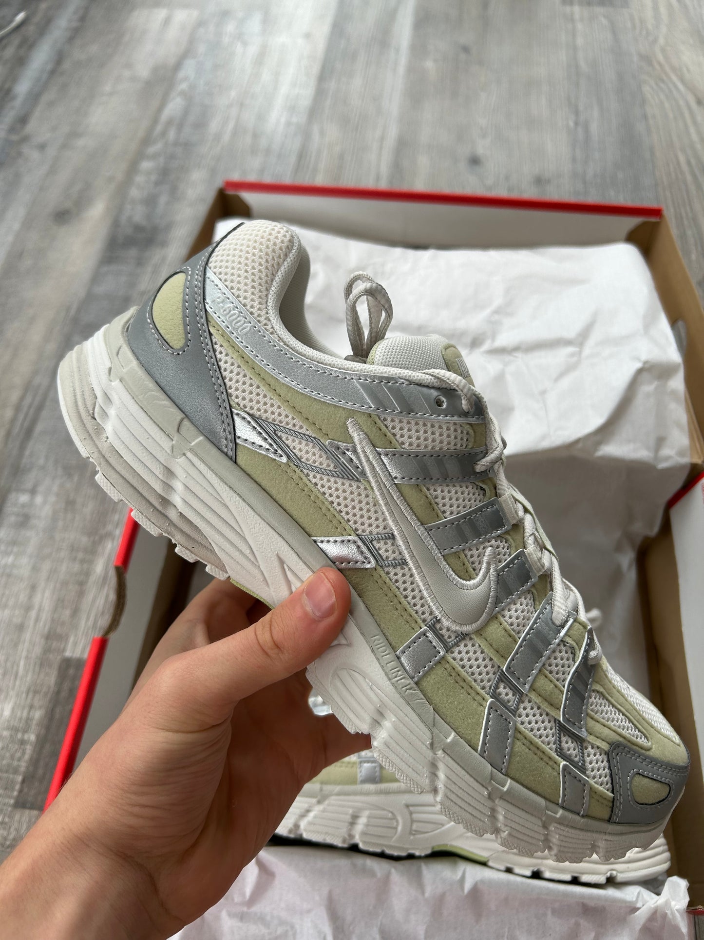 Nike P6000 Yellow/grey Uk 8