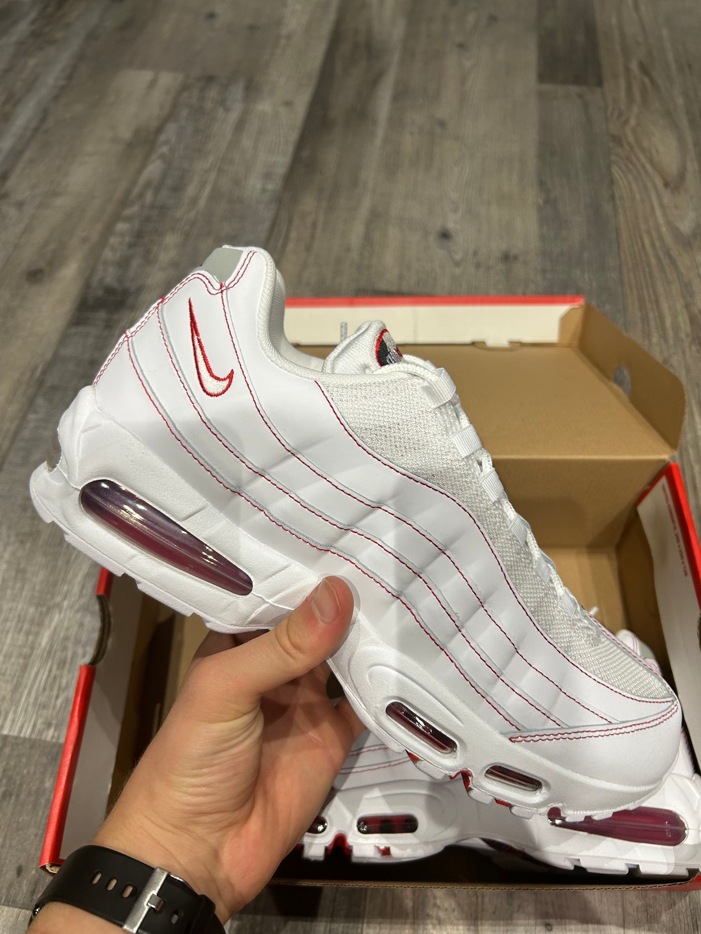 Nike air max 95 OG red/white Uk 11.5