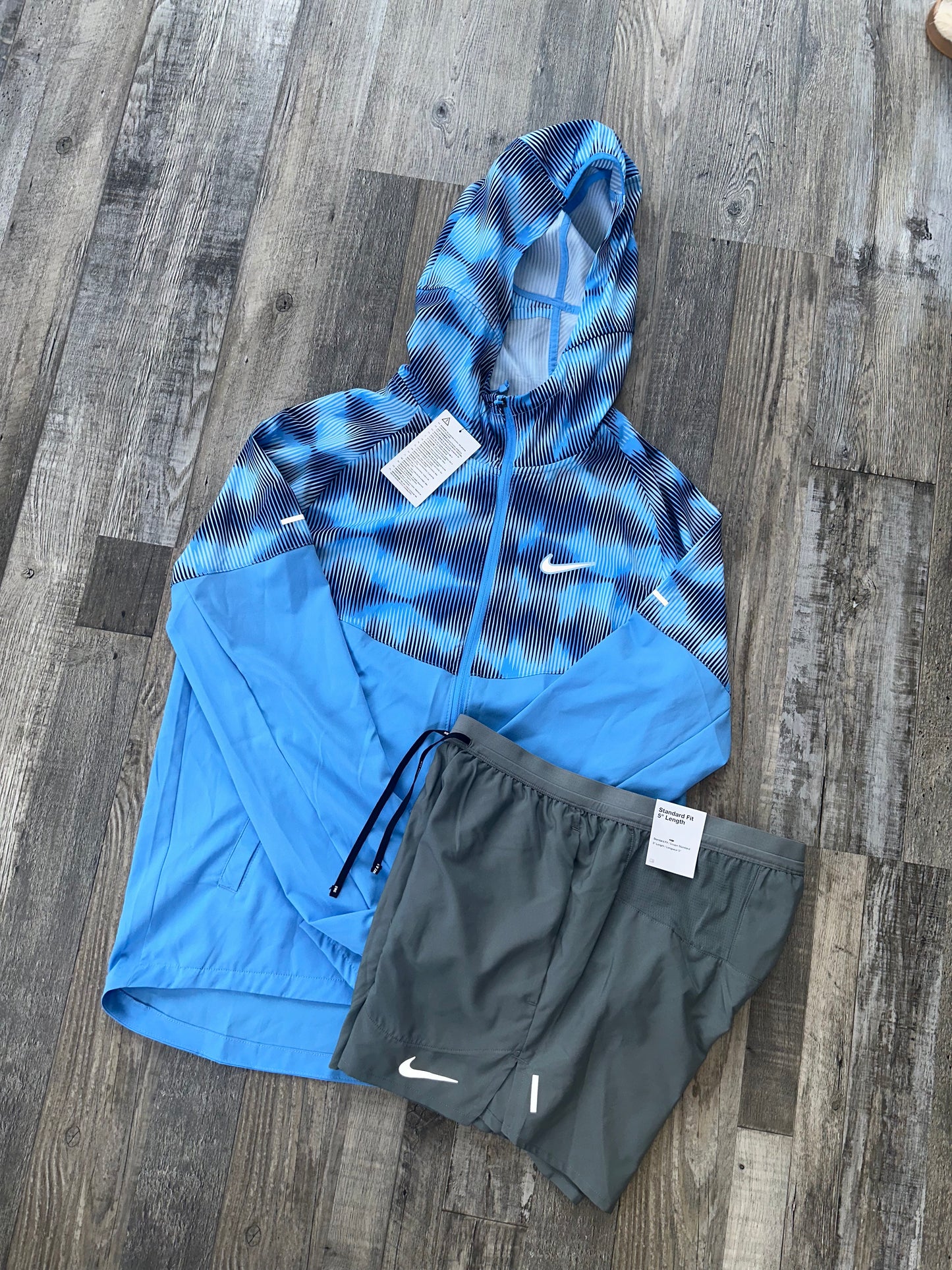 Nike Windrunner Festival set “Light blue/grey”